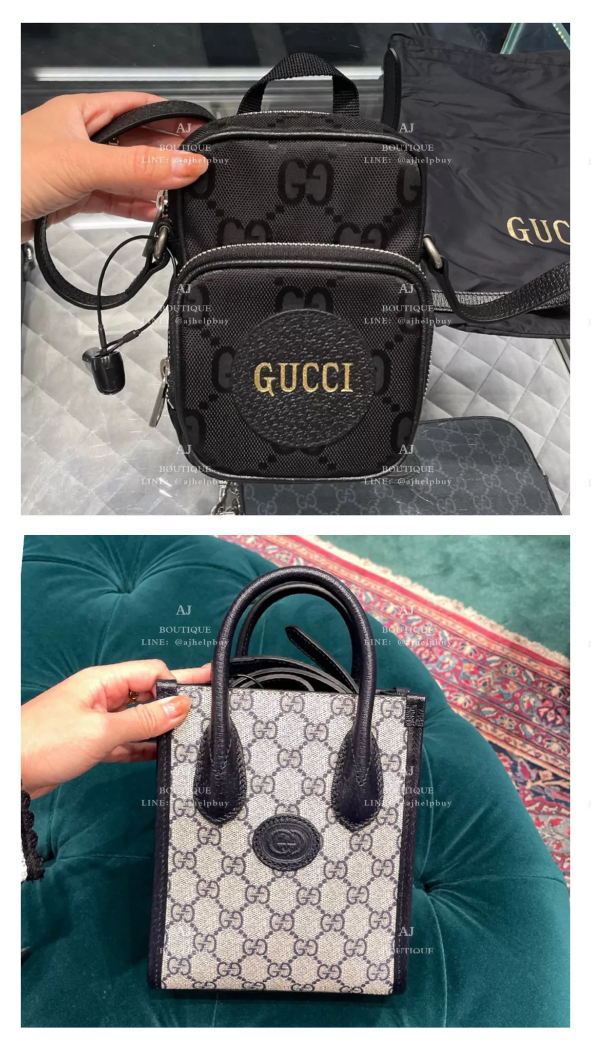 Gucci 男款小包 代購照片