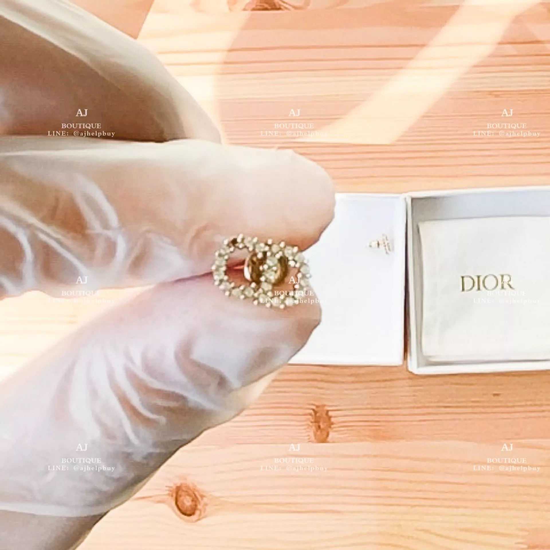 Dior Earrings Discontinued 停產換款不用補價差的情況 售後服務照片