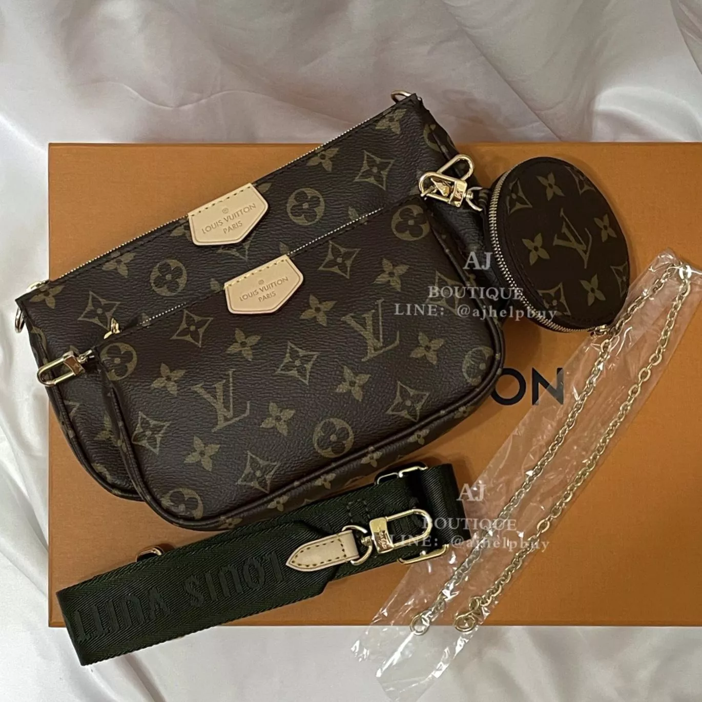 Lv Louis Vuitton Multi Pochette 代購照片