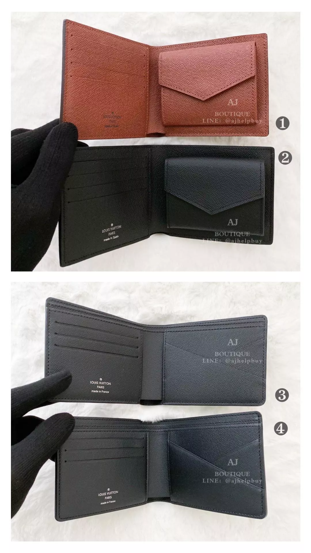 Lv Louis Vuitton 男款短夾 代購照片2