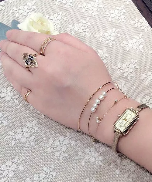 Agete 經典硬圈手環 代購照片2