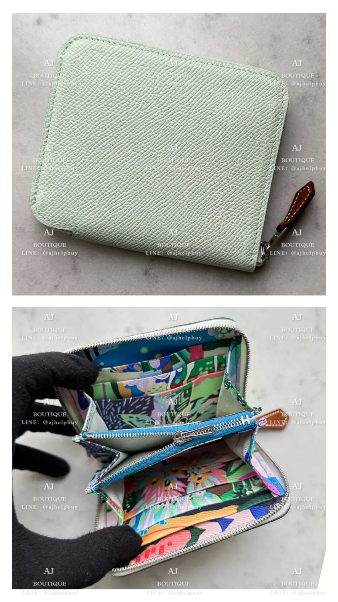 Hermes 絲巾短夾 代購照片