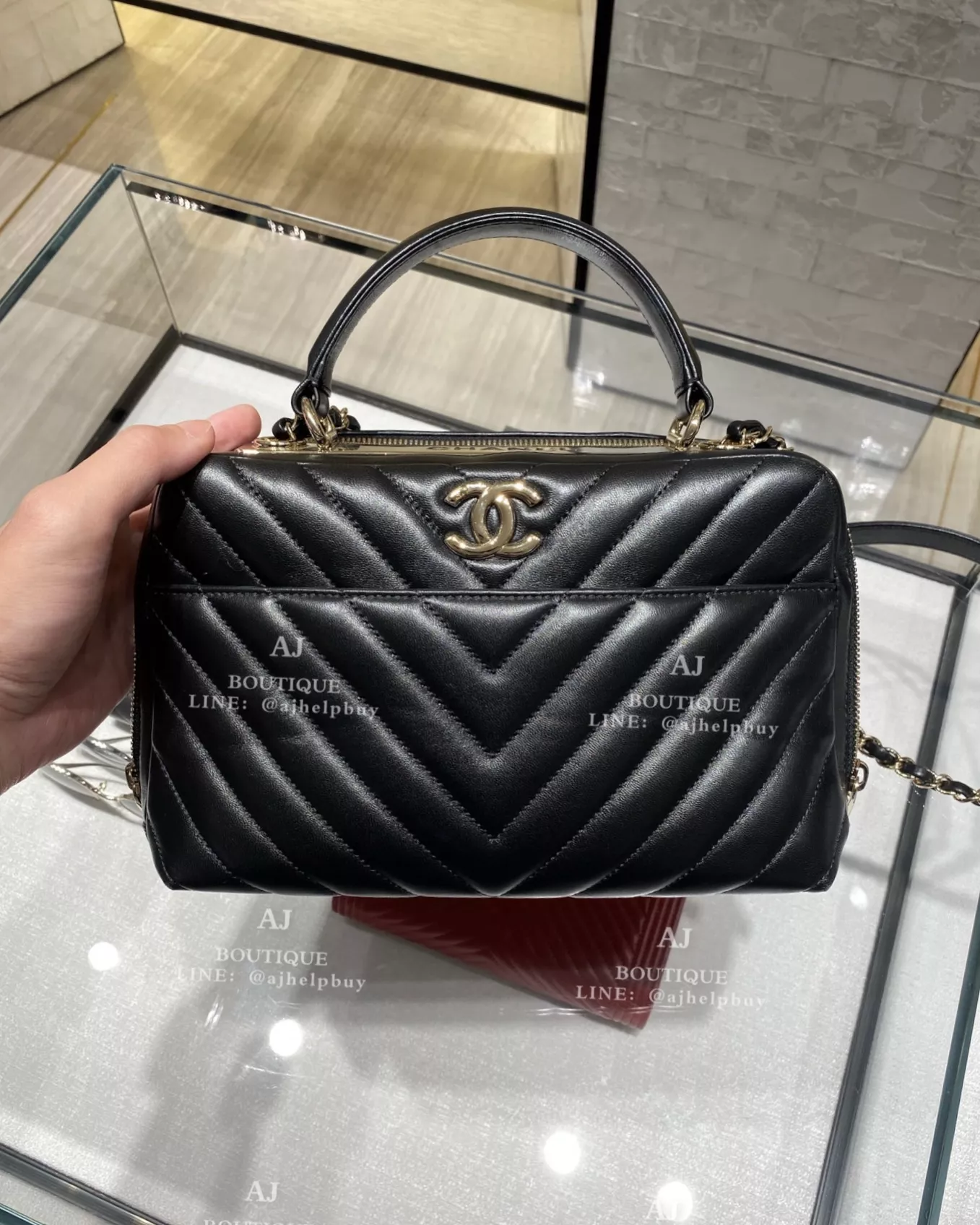 Chanel Bowling Bag 代購照片