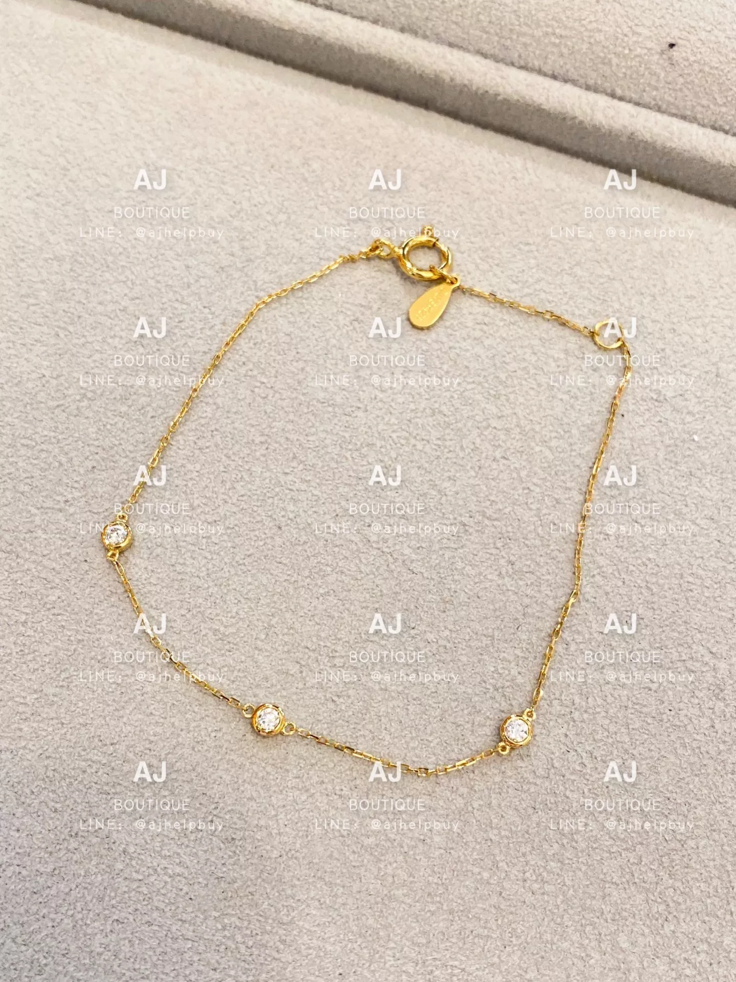 Agete Ahkah Ete Va Vendome Aoyama Bracelet 手鍊斷鍊維修完成 售後服務照片2