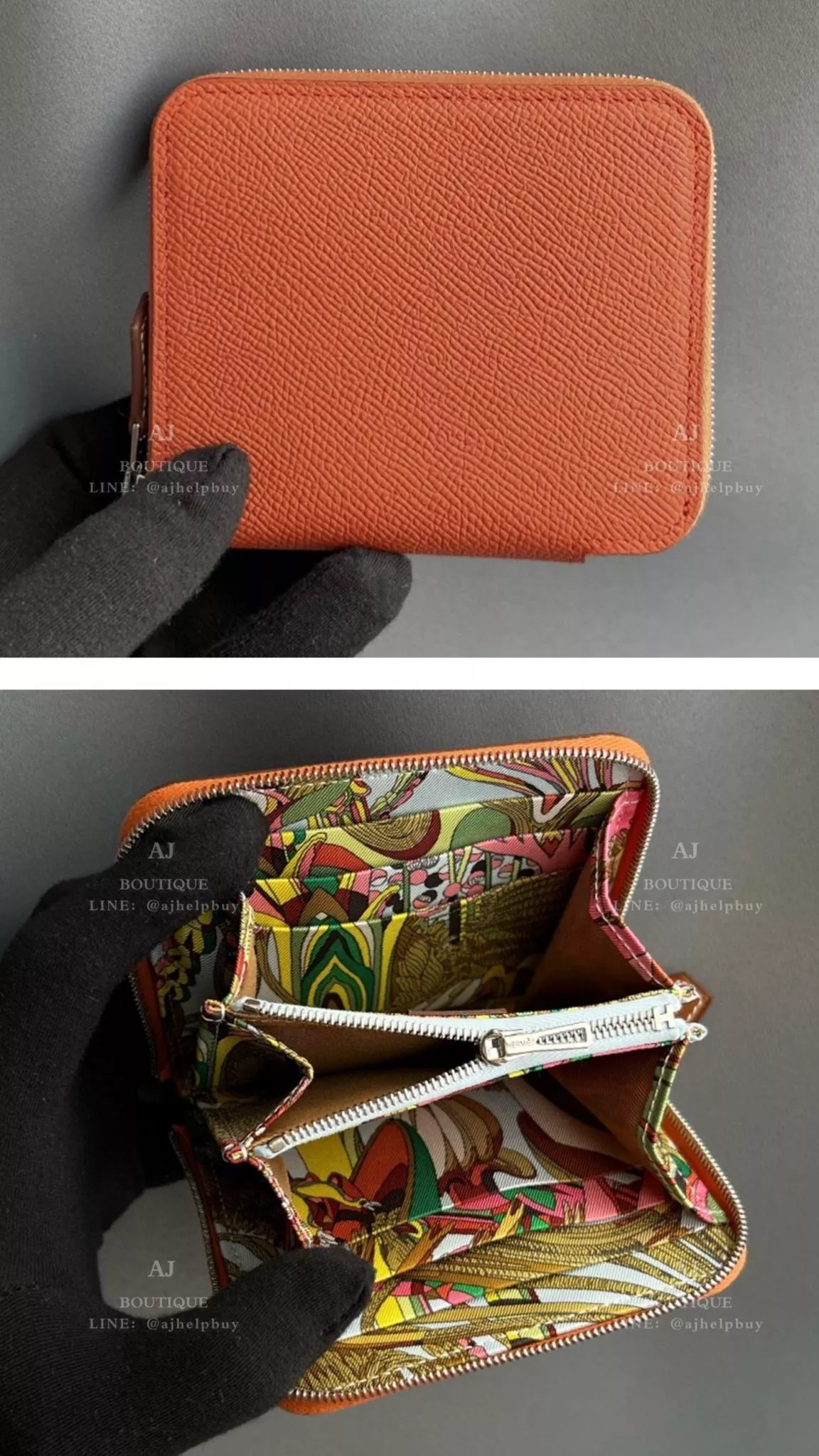 Hermes 絲巾短夾 代購照片