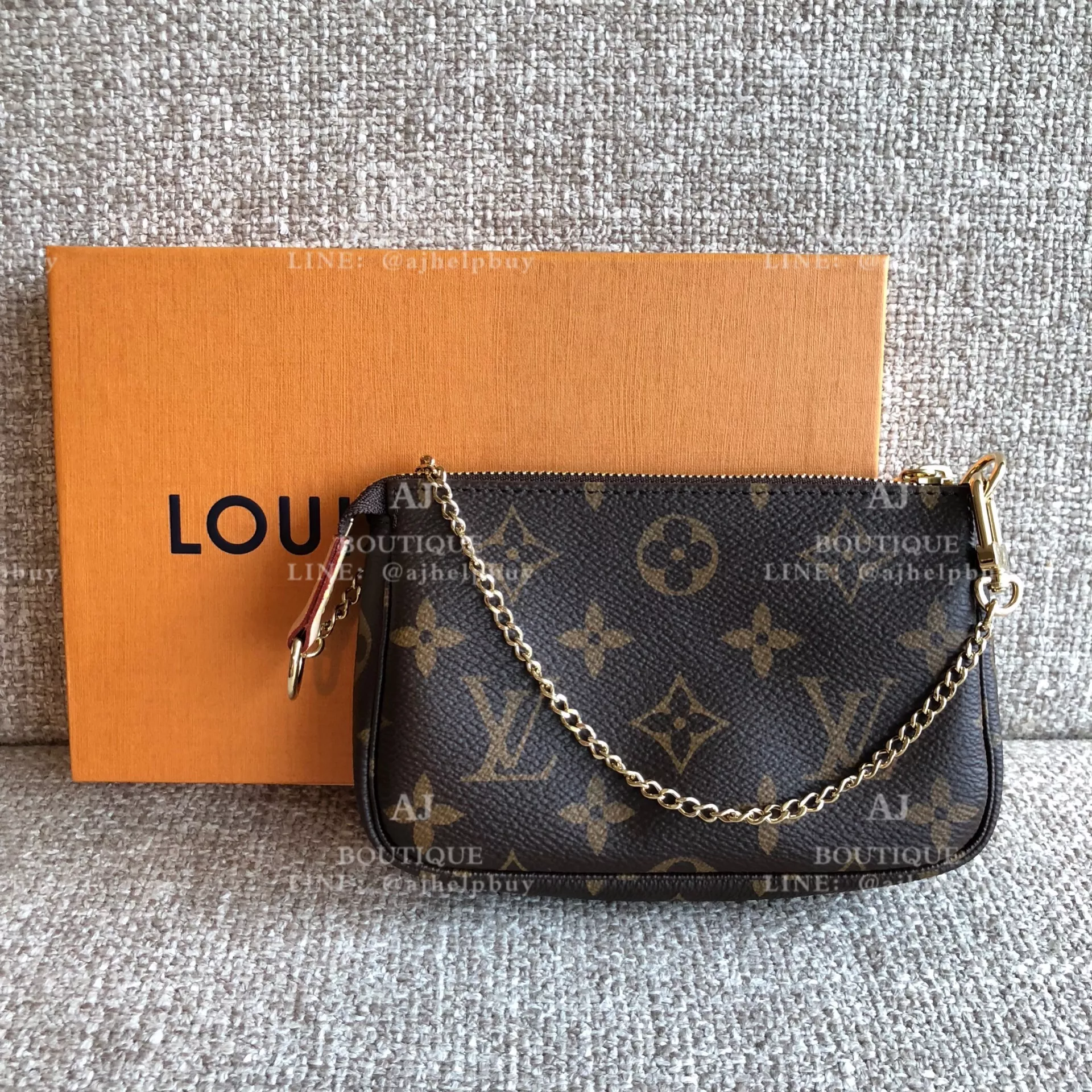 Lv Louis Vuitton Ev 200510 老花迷你麻將包 代購照片