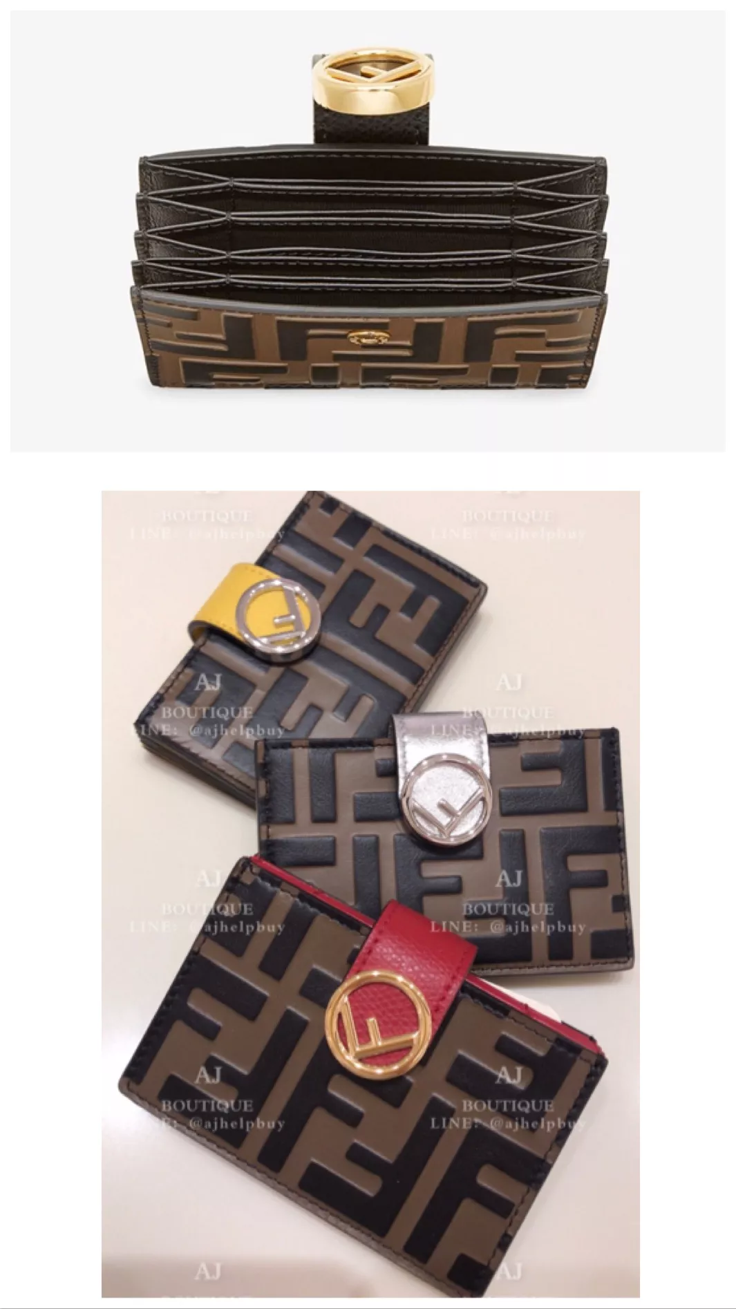 Fendi 老花風琴卡片夾 ☑️ 代購照片2