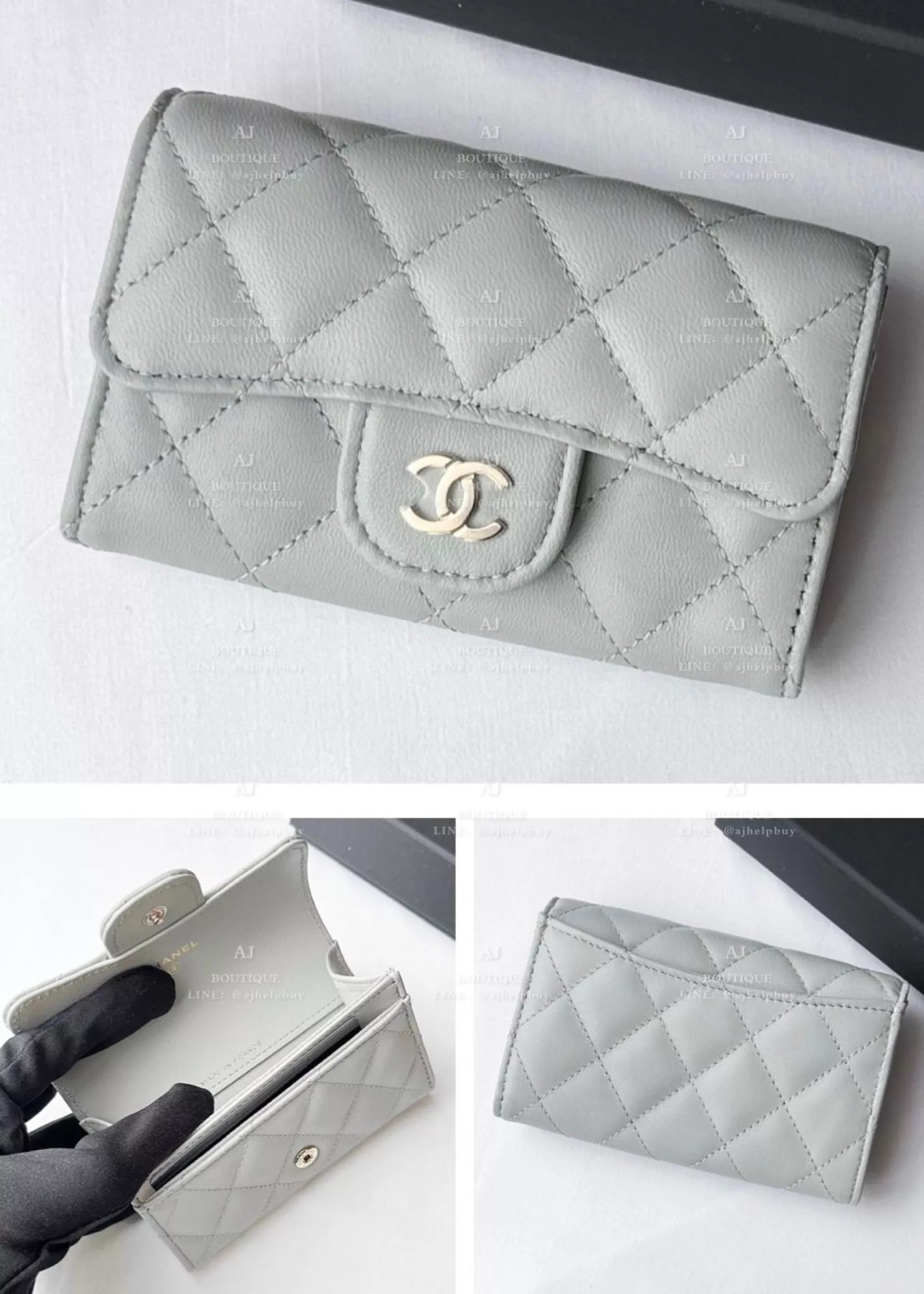 Chanel 經典款 單層卡包 代購照片