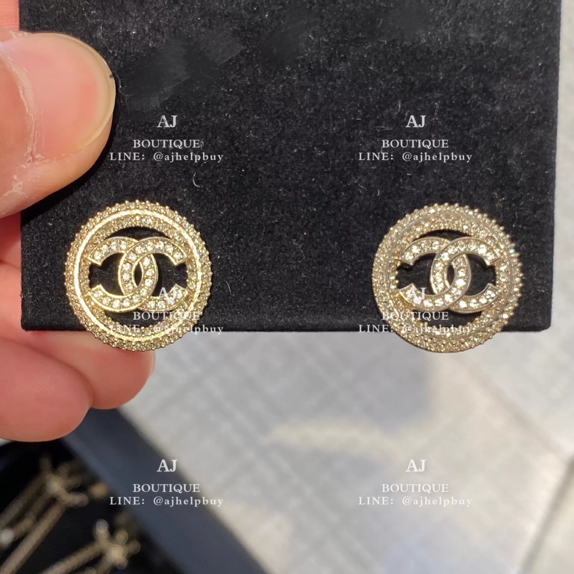 Chanel 針式耳環 代購照片