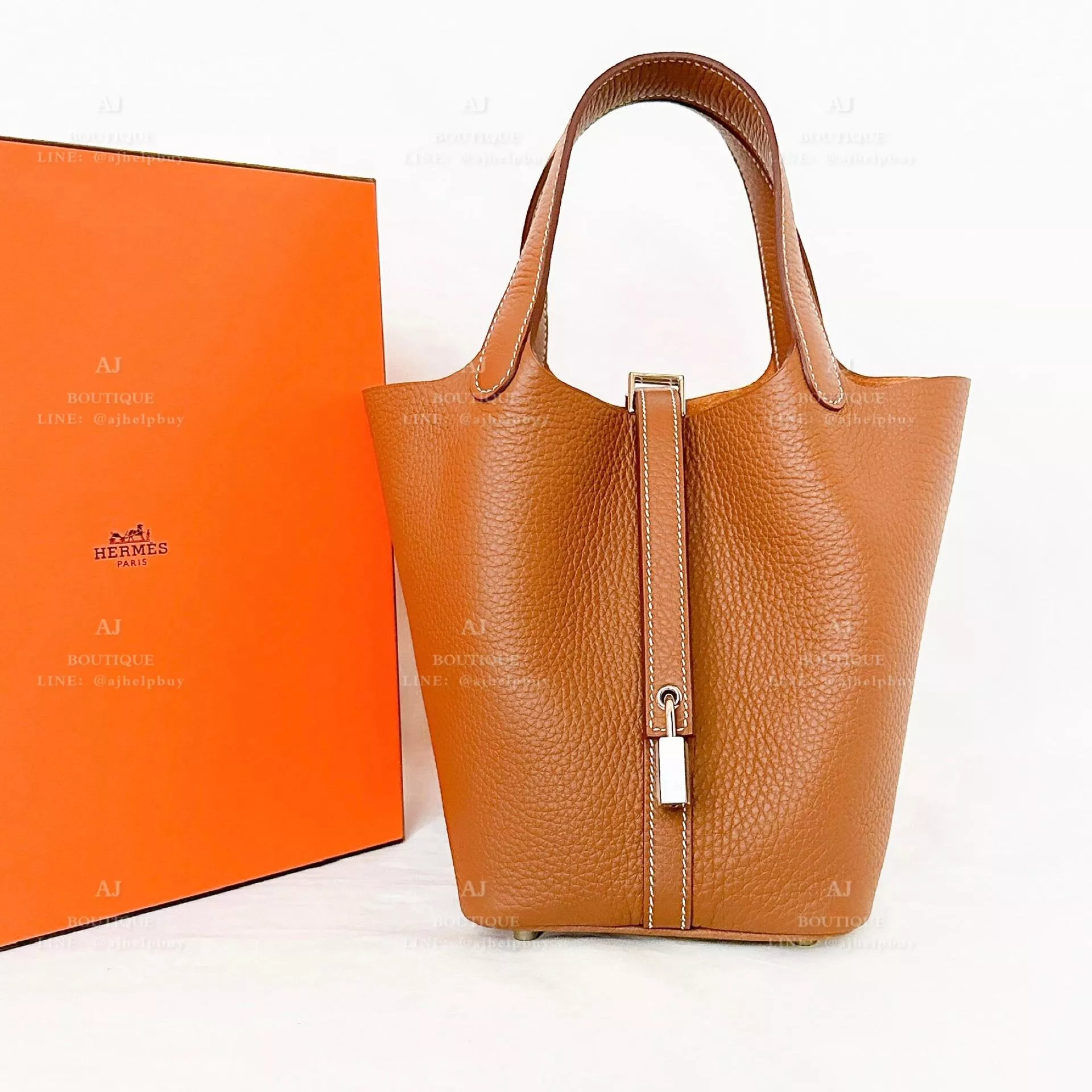 Hermes Picotin 18 銀釦 代購照片