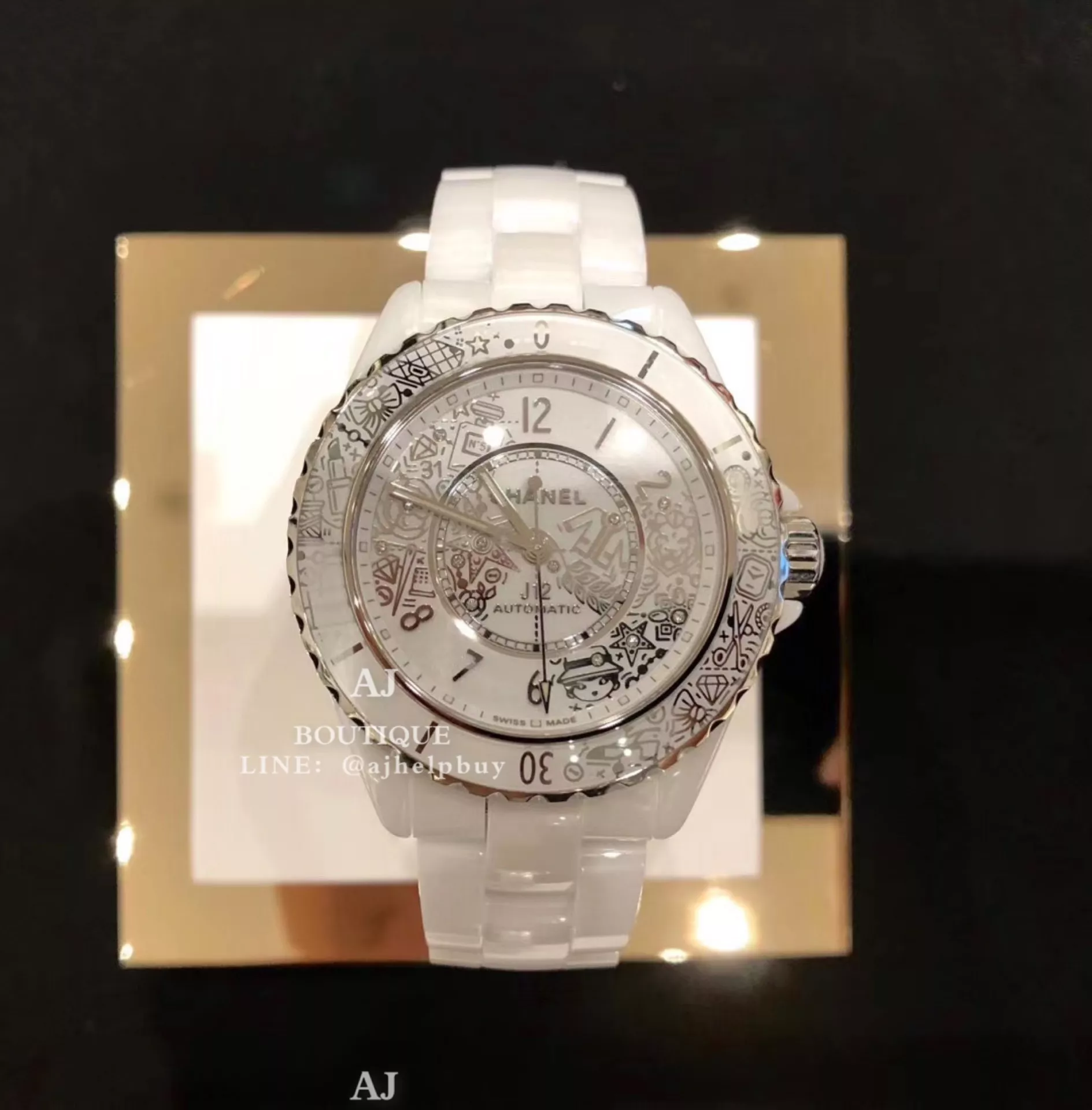 Chanel 2020限量陶瓷錶 38Mm 代購照片