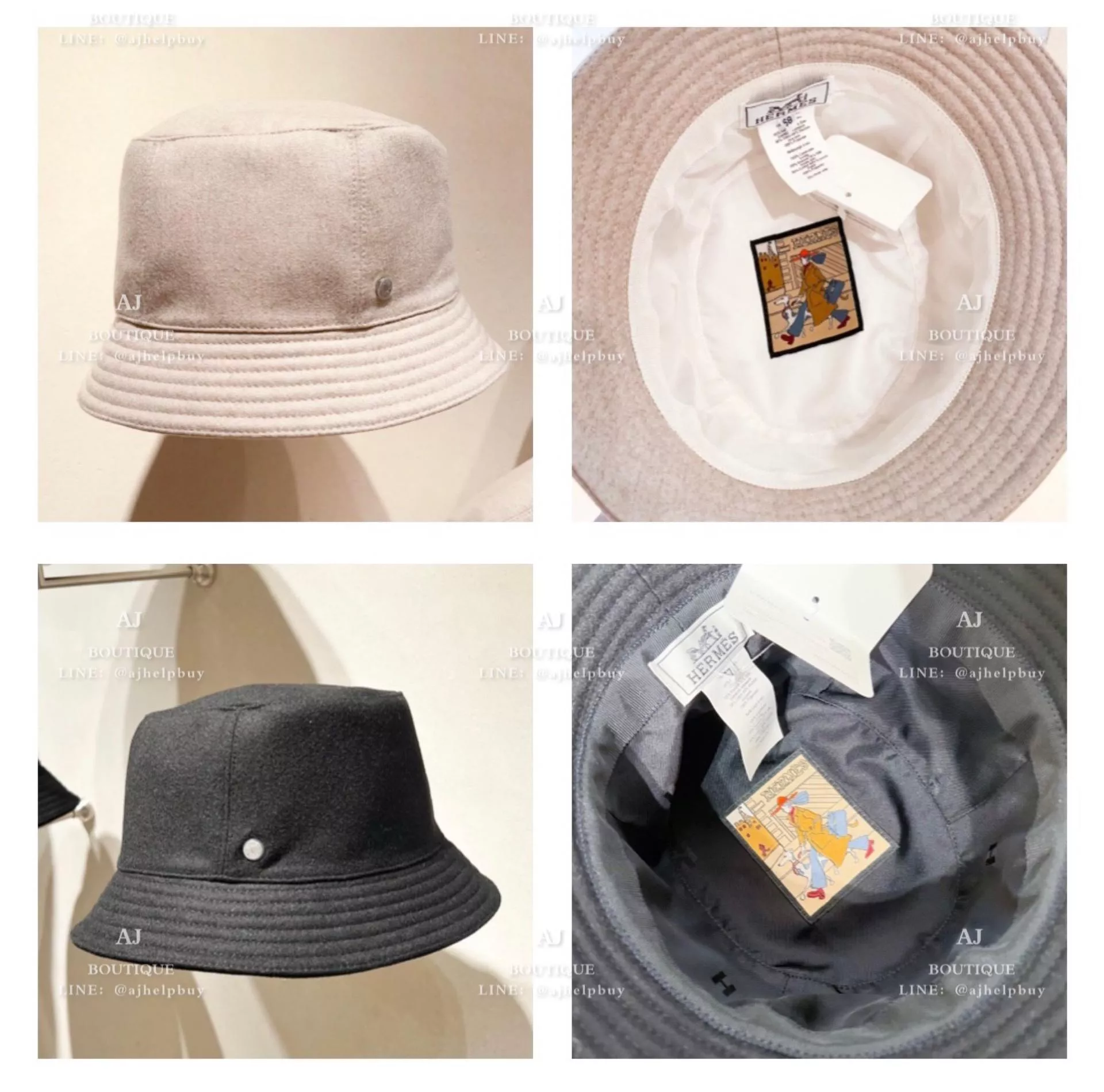 Hermes 新款 漁夫帽 代購照片
