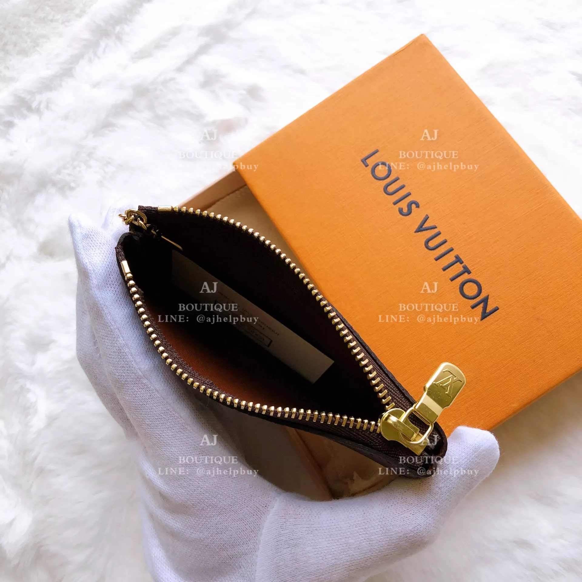 Lv Louis Vuitton 老花 鑰匙零錢包 代購照片2