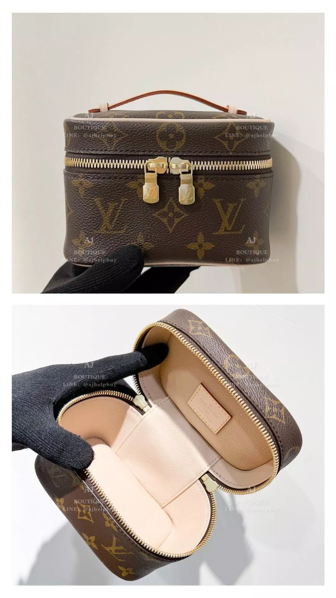 Lv Louis Vuitton Nano 化妝包 代購照片