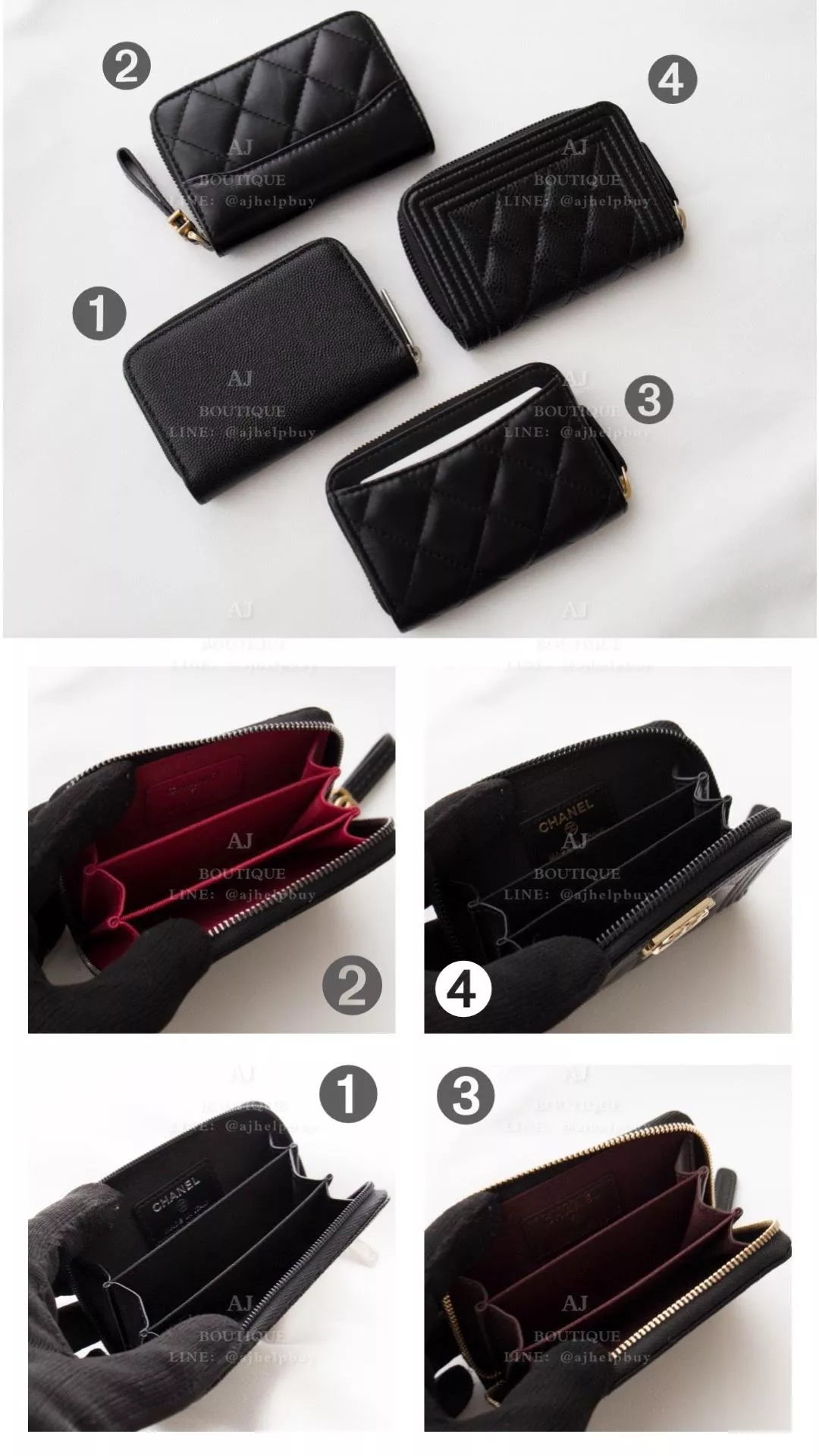 Chanel 拉鍊錢包多款 代購照片2