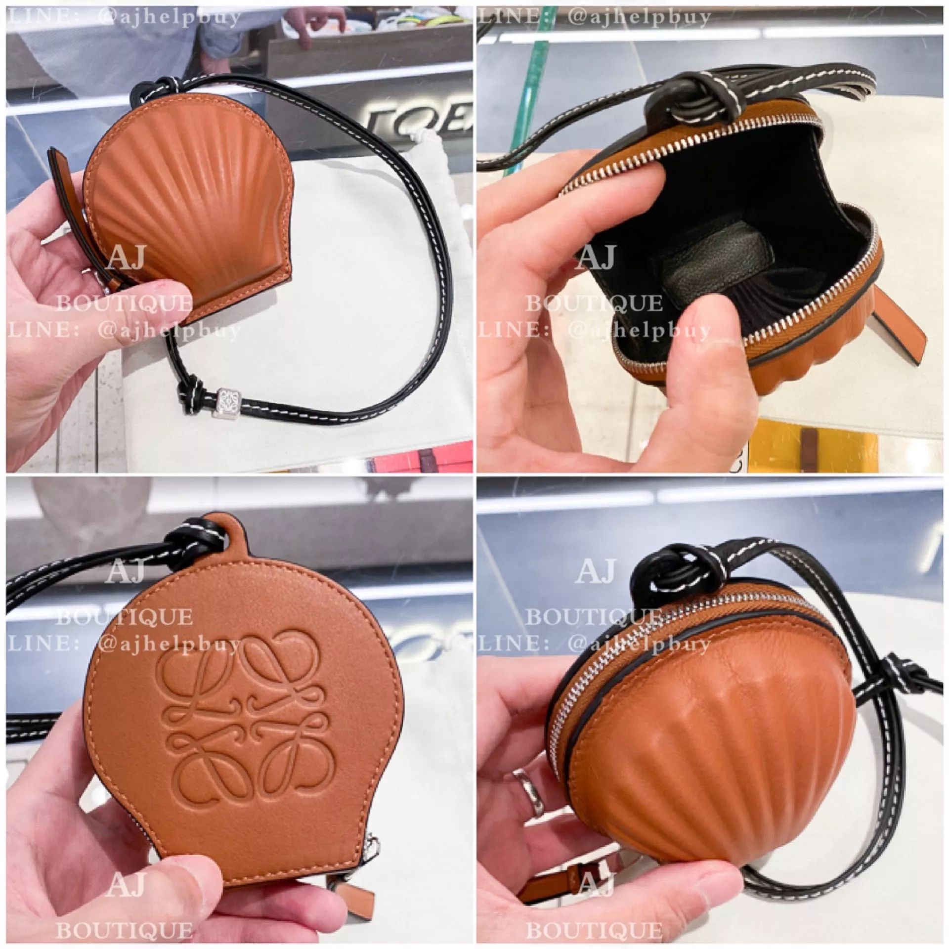 Loewe 貝殼零錢包 代購照片