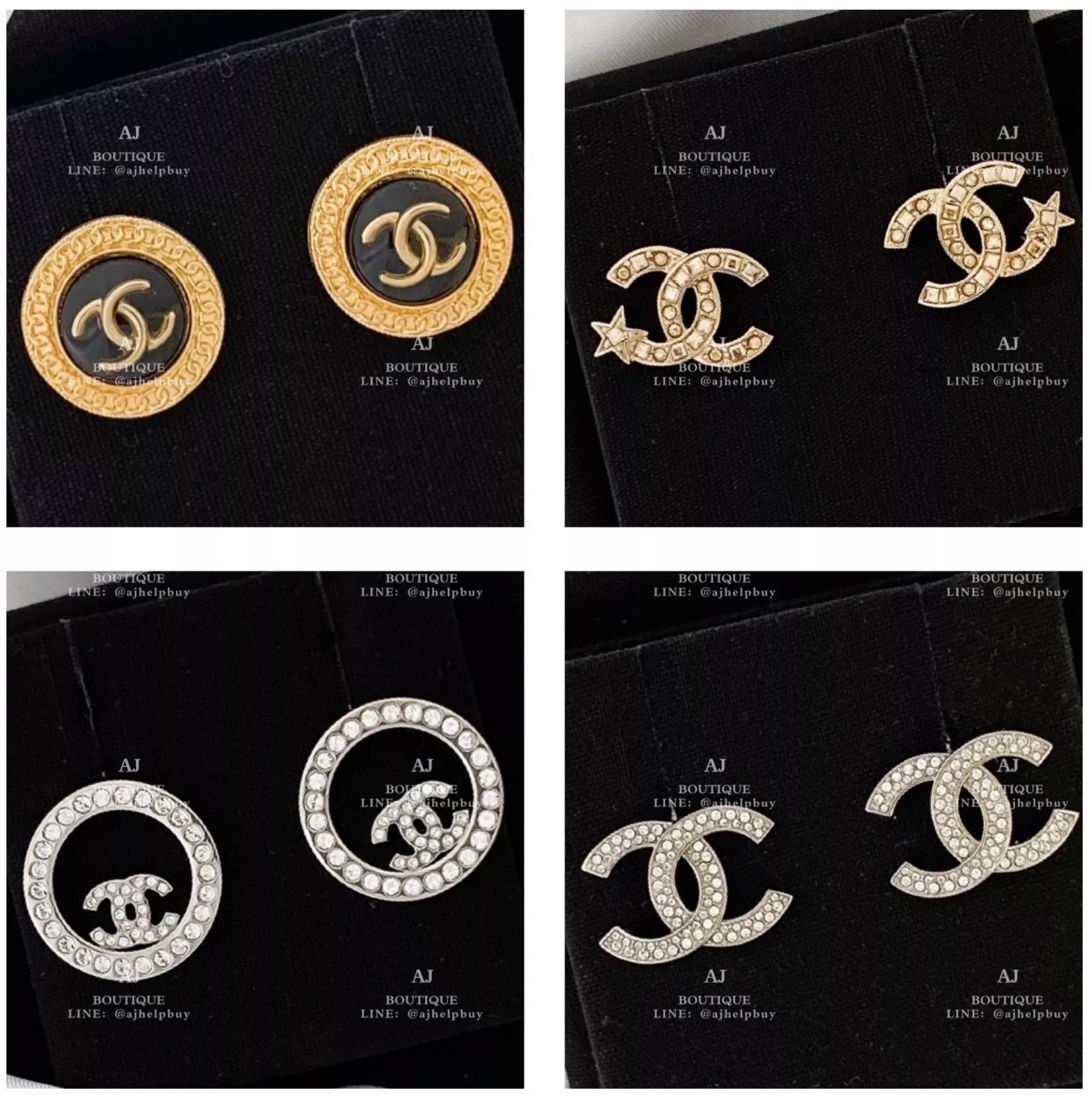 Chanel 針式耳環 代購照片