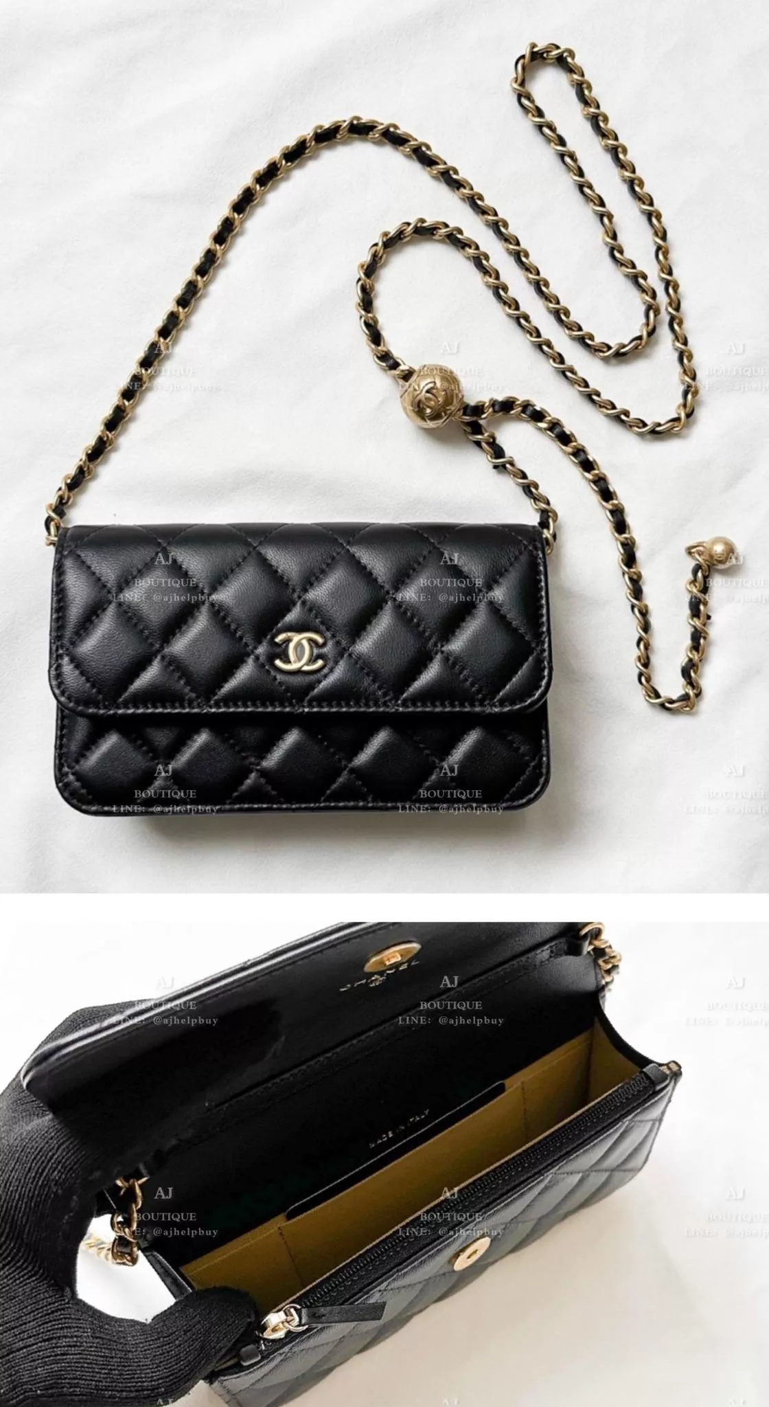 Chanel 金球 小款Woc 代購照片