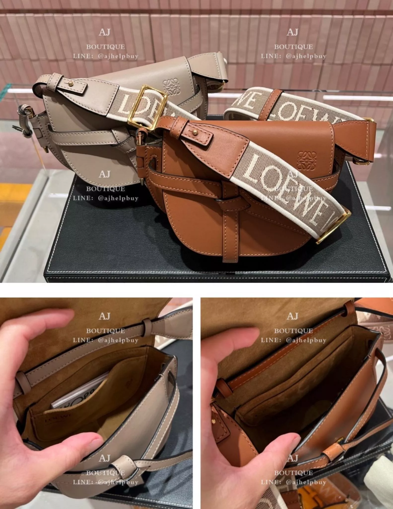 Loewe Mini Gate Logo背帶款 代購照片