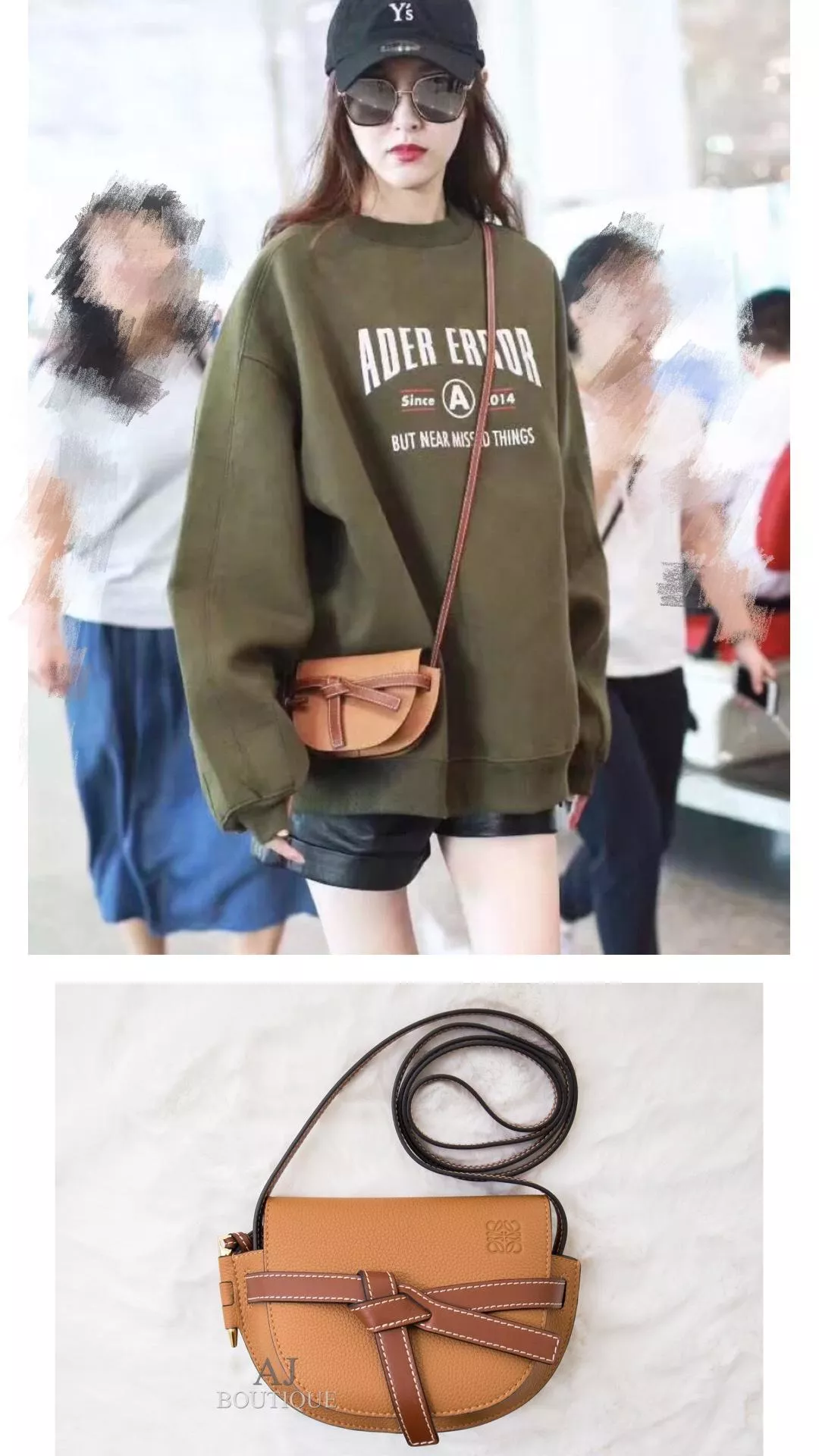 Loewe Mini Gate 棕色 代購照片