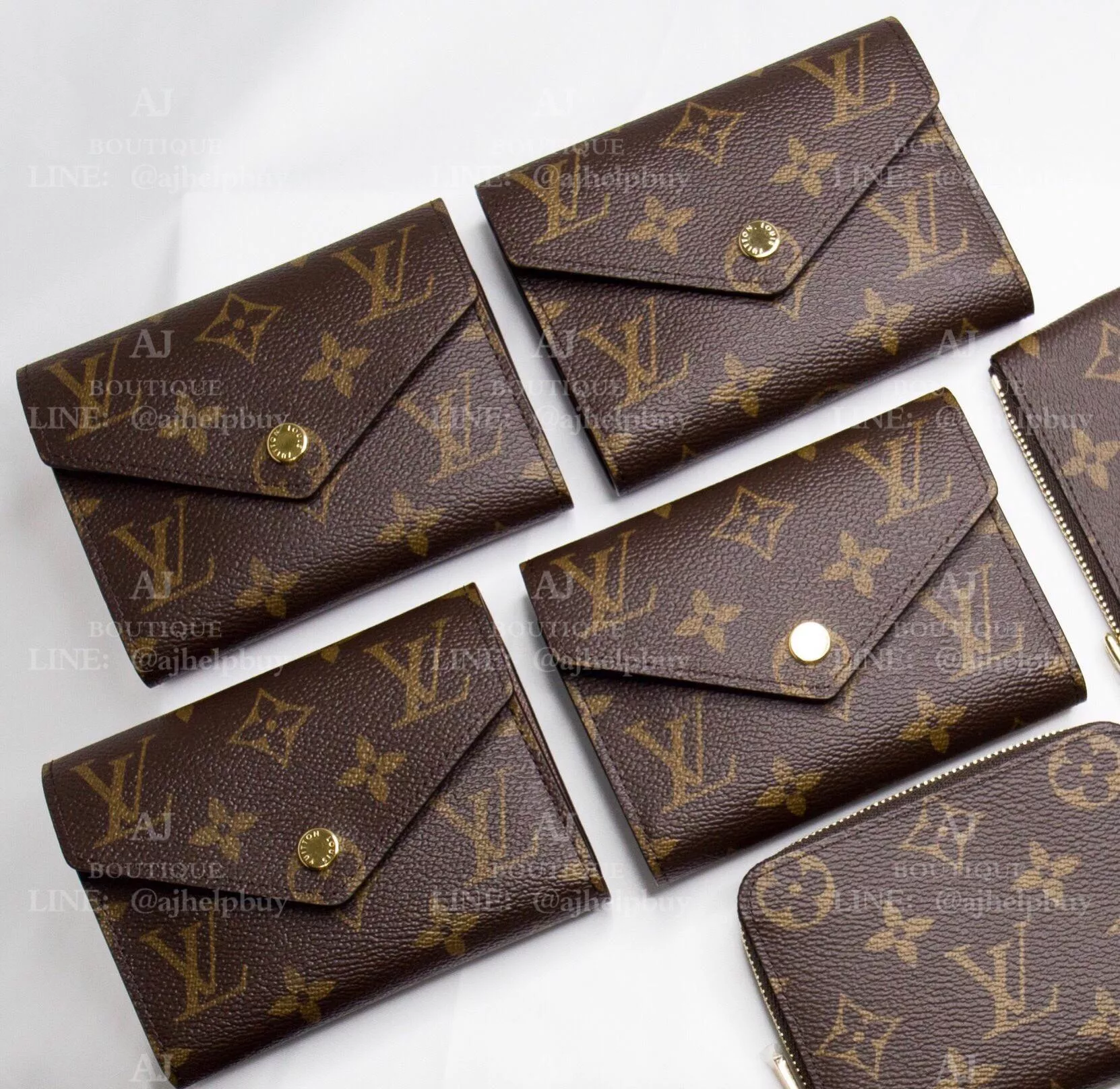 Lv Louis Vuitton Victorine 錢包 代購照片