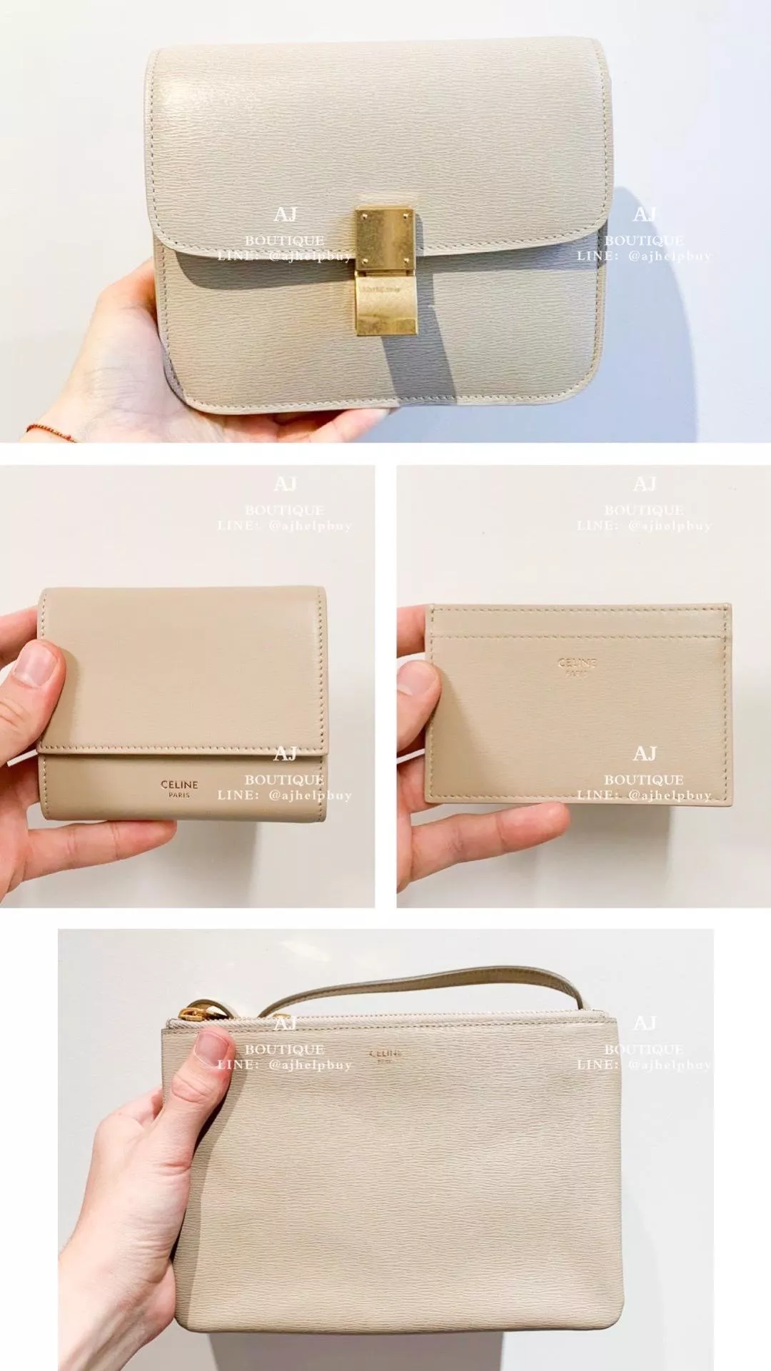 Celine 小牛皮皮件新色到~ 代購照片