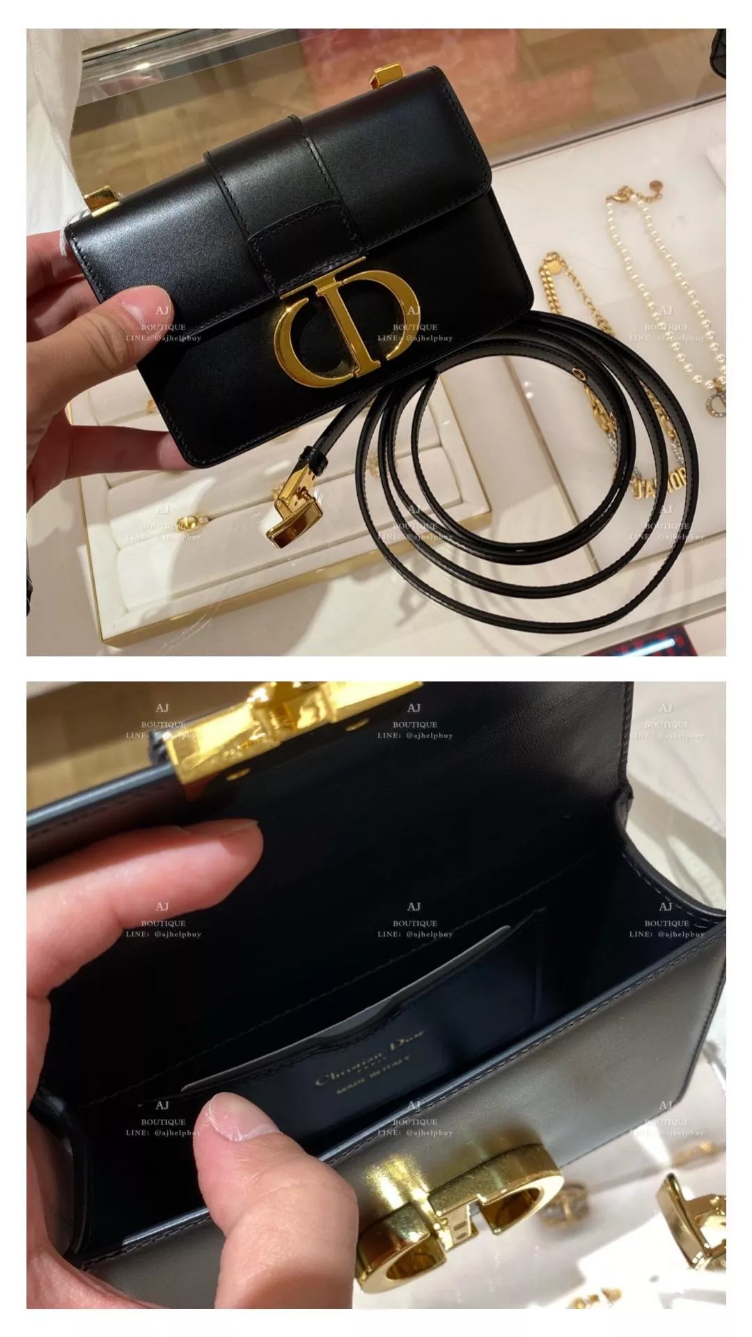 Dior Micro 蒙田30 黑色 代購照片