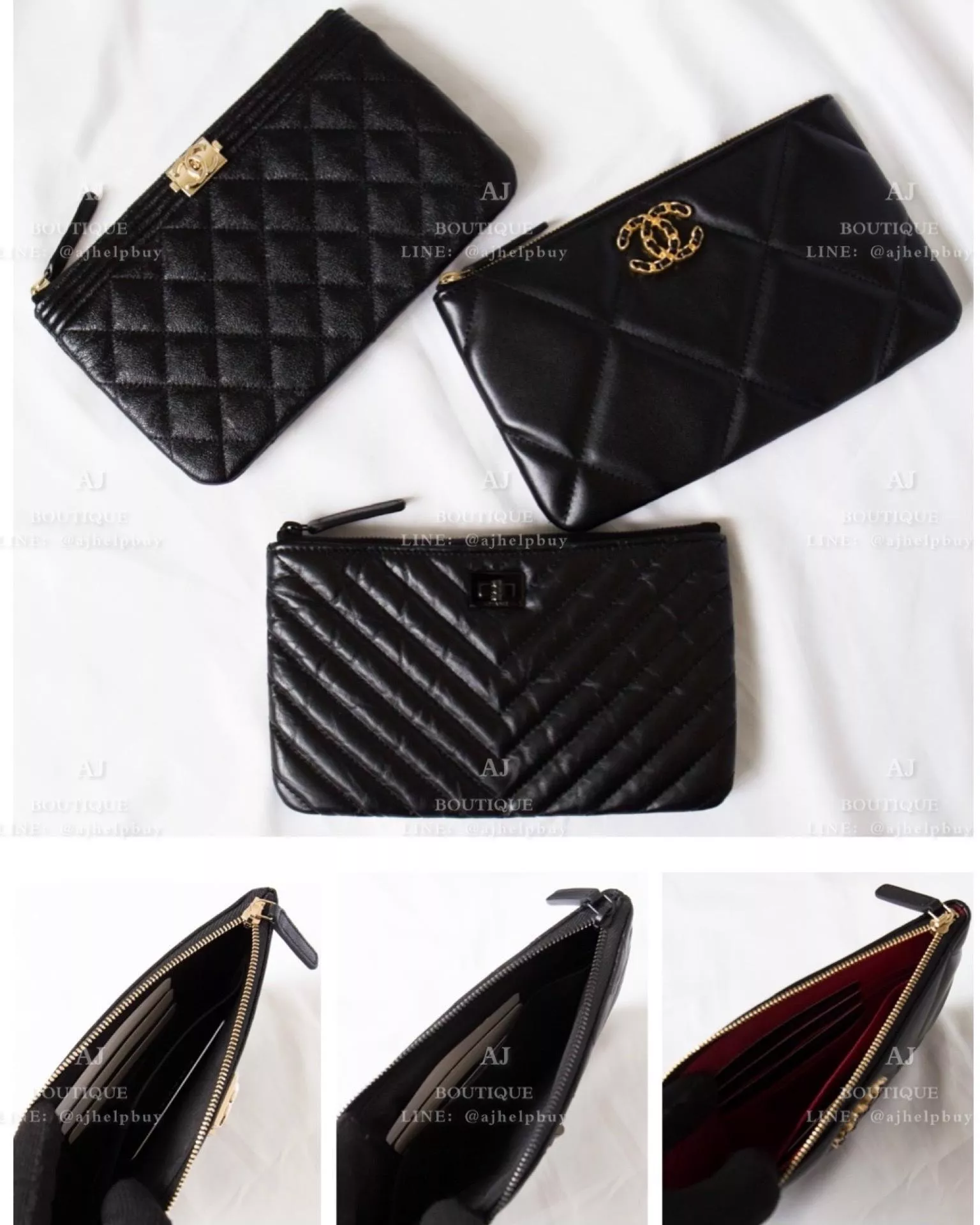 Chanel 小款手拿包 代購照片