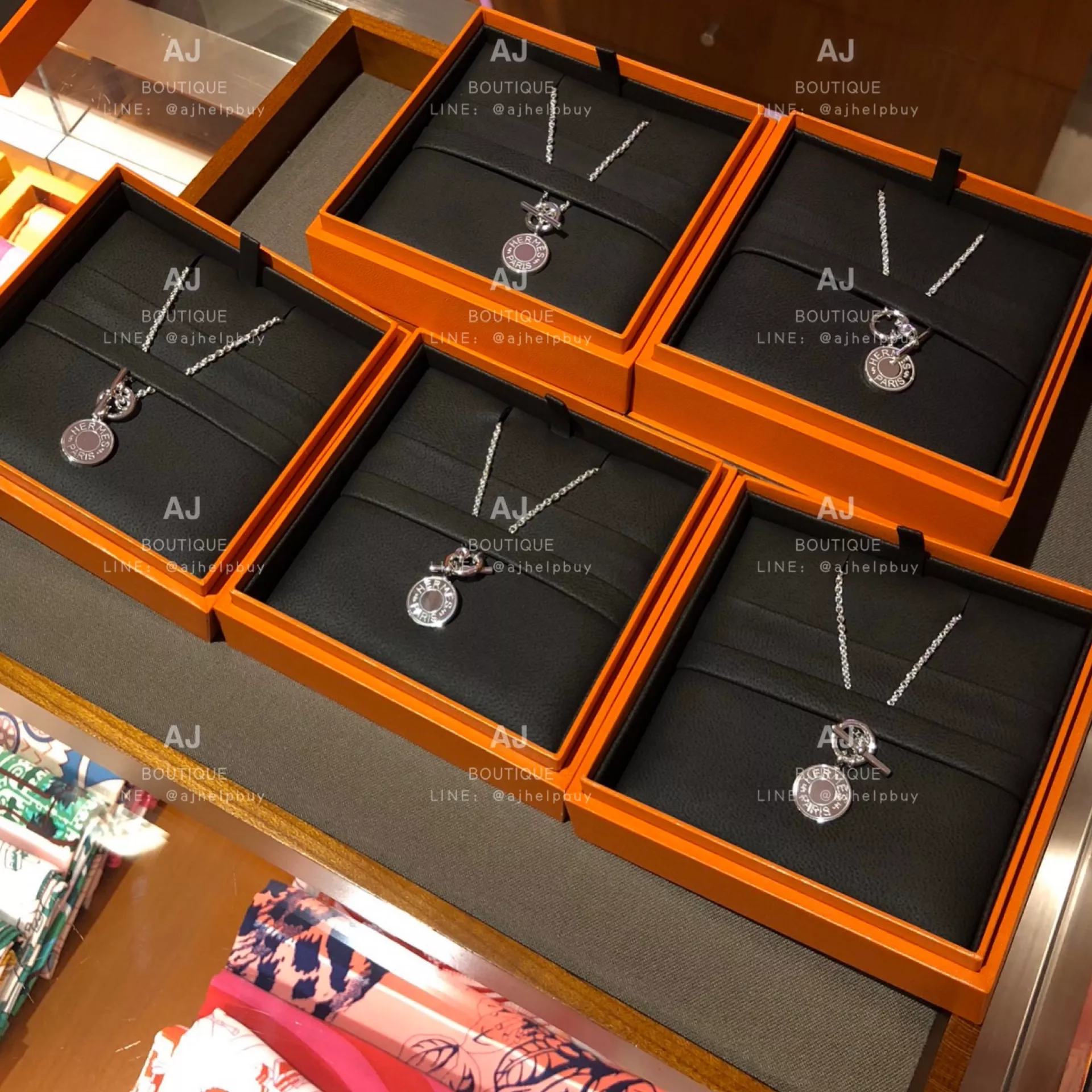 Hermes Clou De Selle 純銀項鍊 代購照片