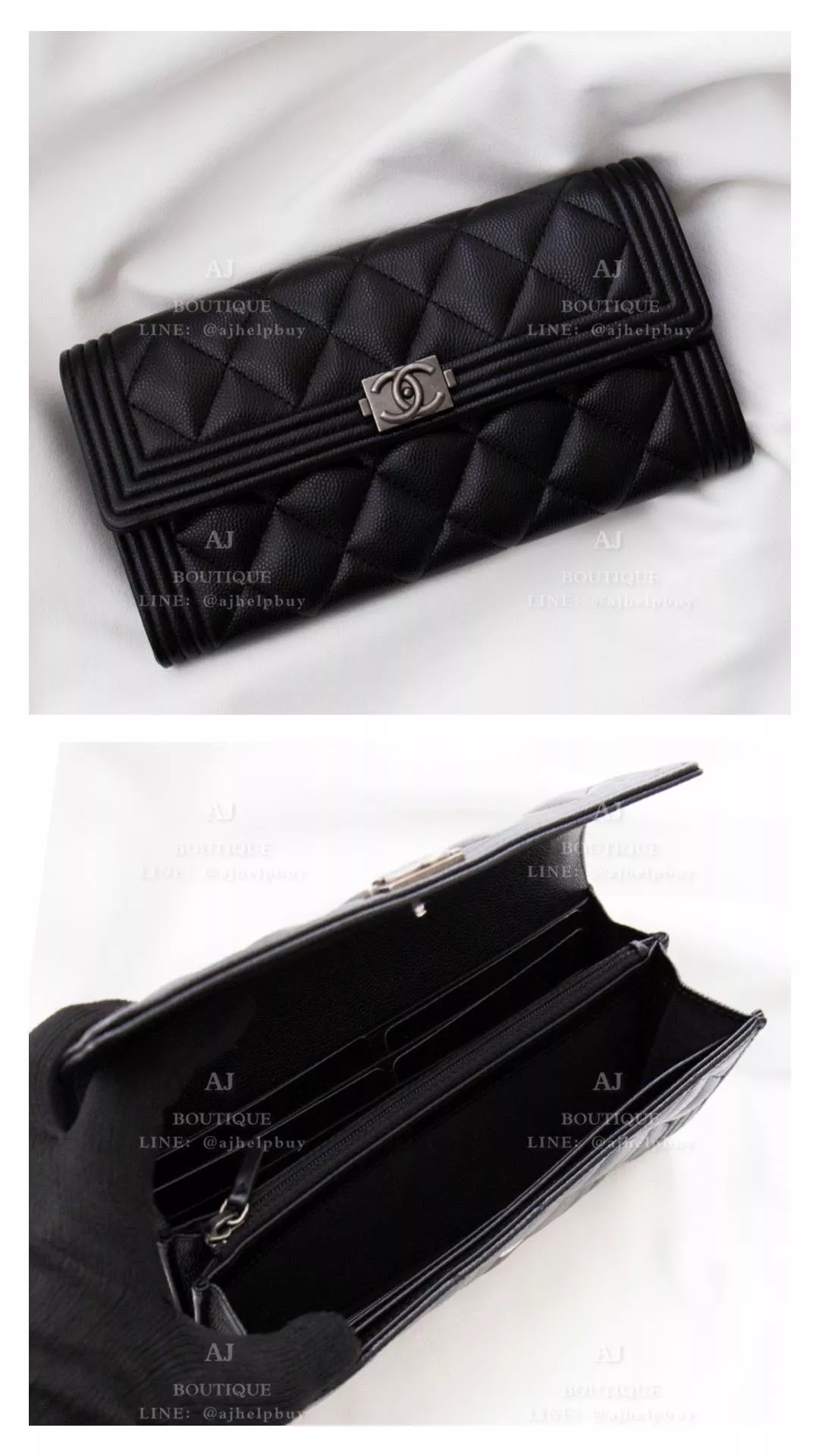 Chanel Boy 長夾 代購照片