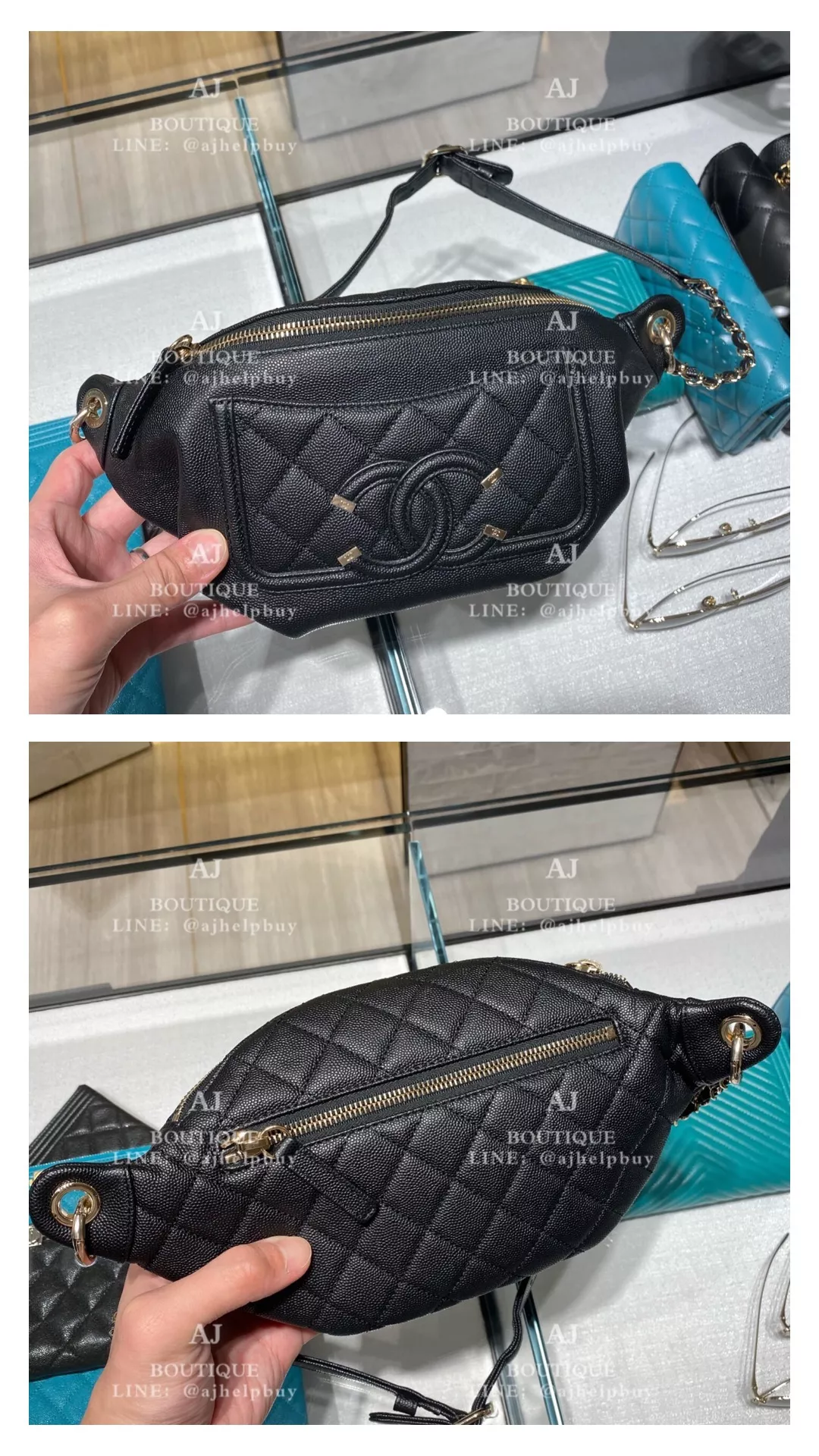 Chanel 大Cc腰包 代購照片