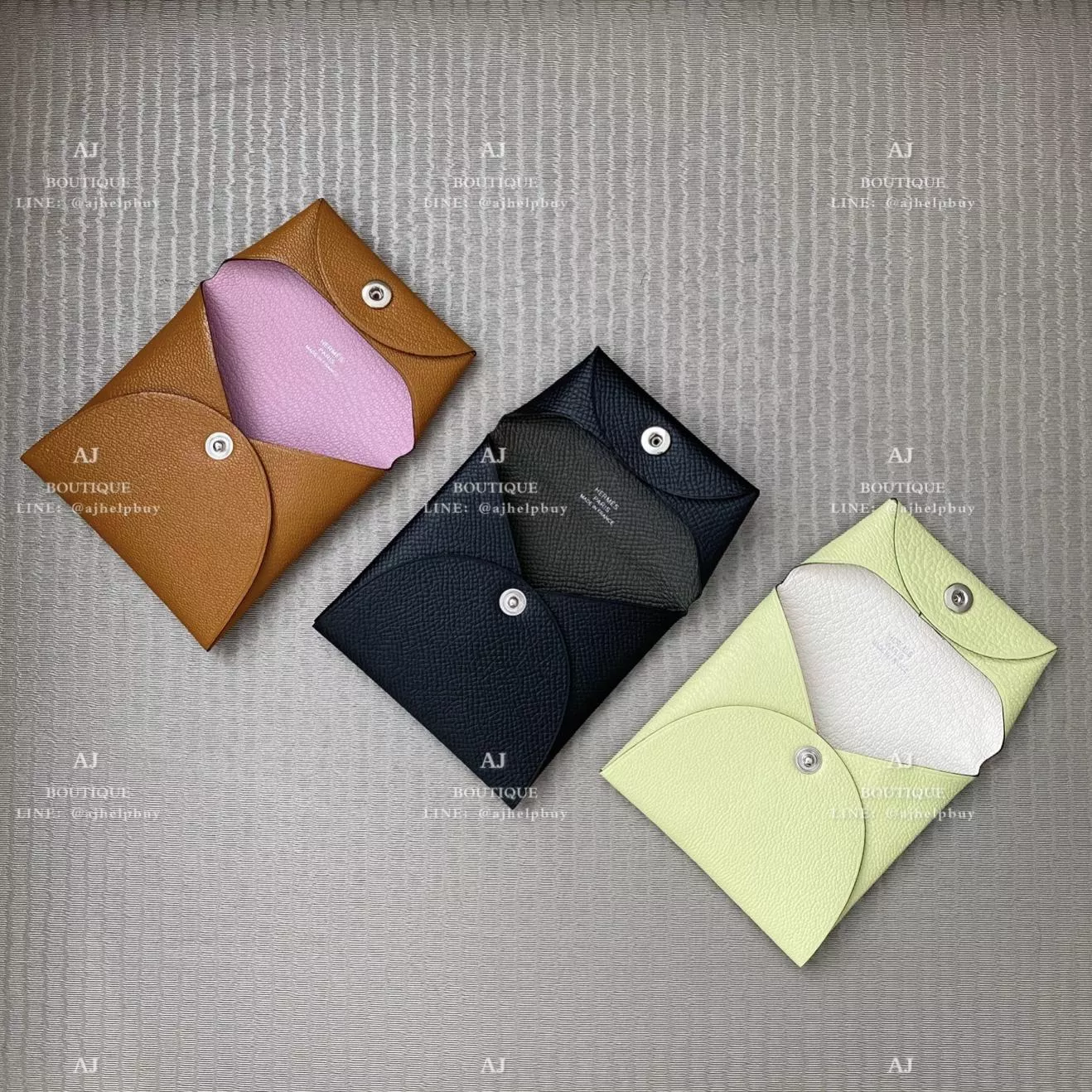 Hermes Bastia 拼色零錢包 代購照片