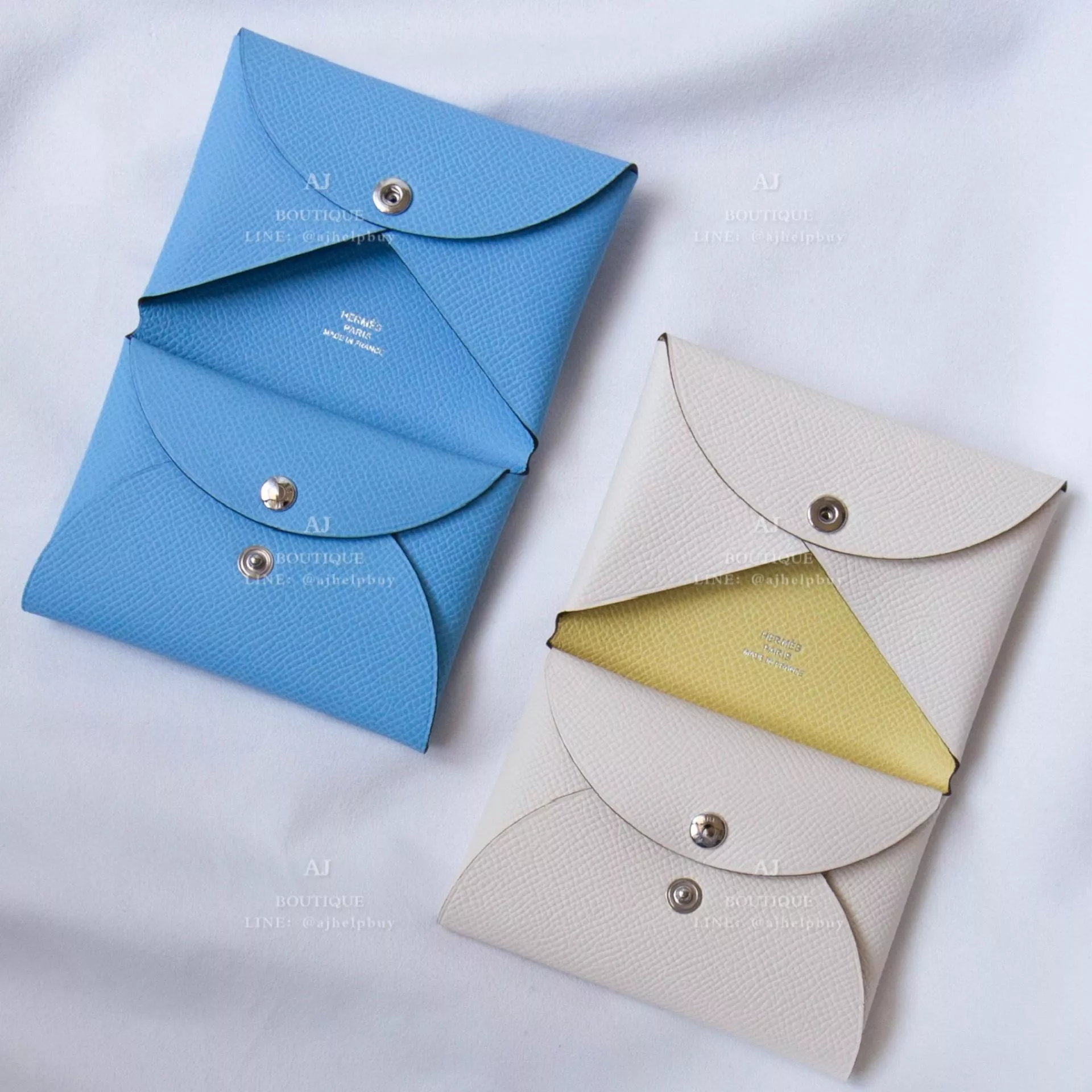 Hermes Calvi Duo 卡片零錢包 代購照片