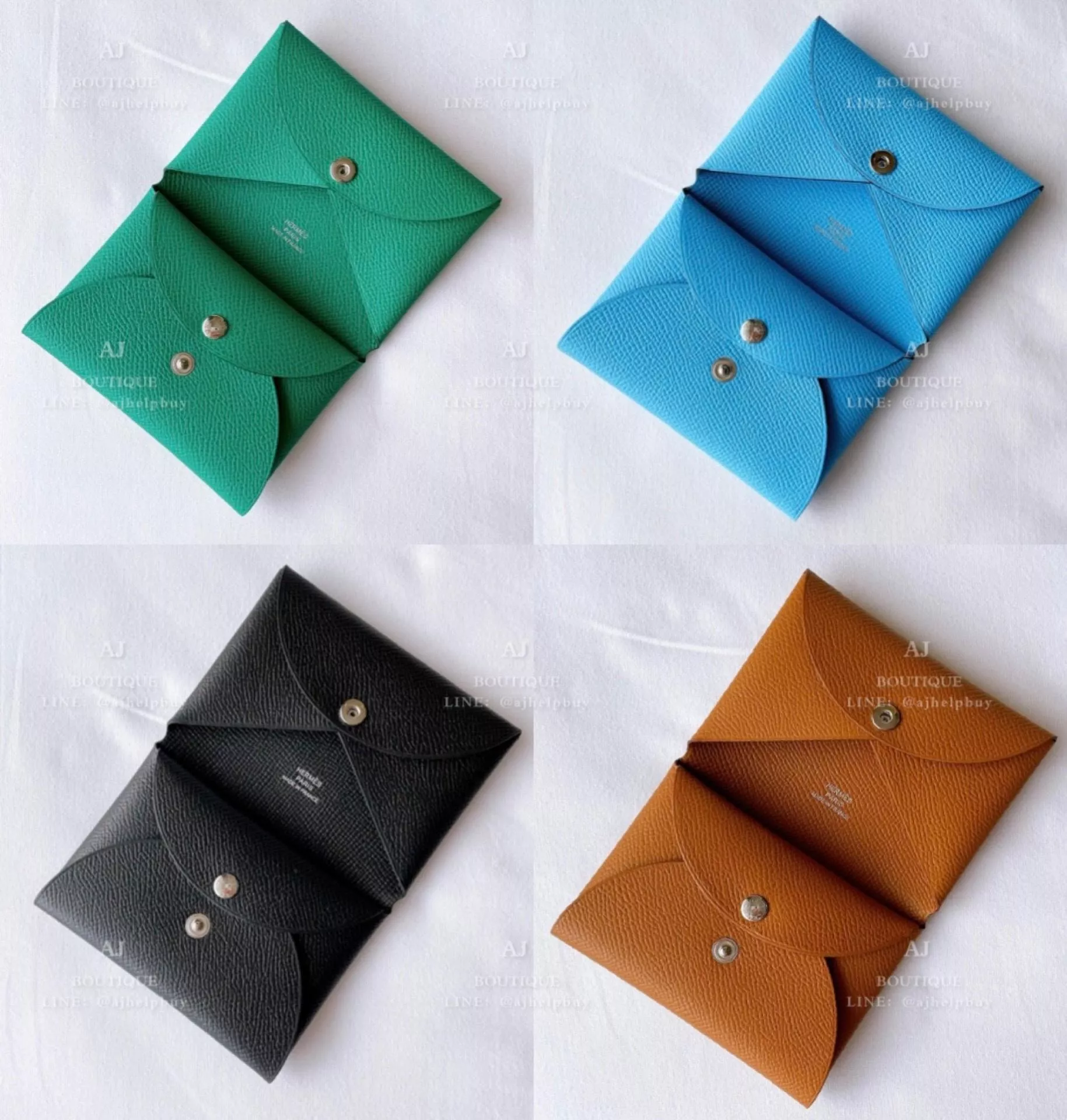 Hermes Calvi Duo 卡片零錢包 代購照片