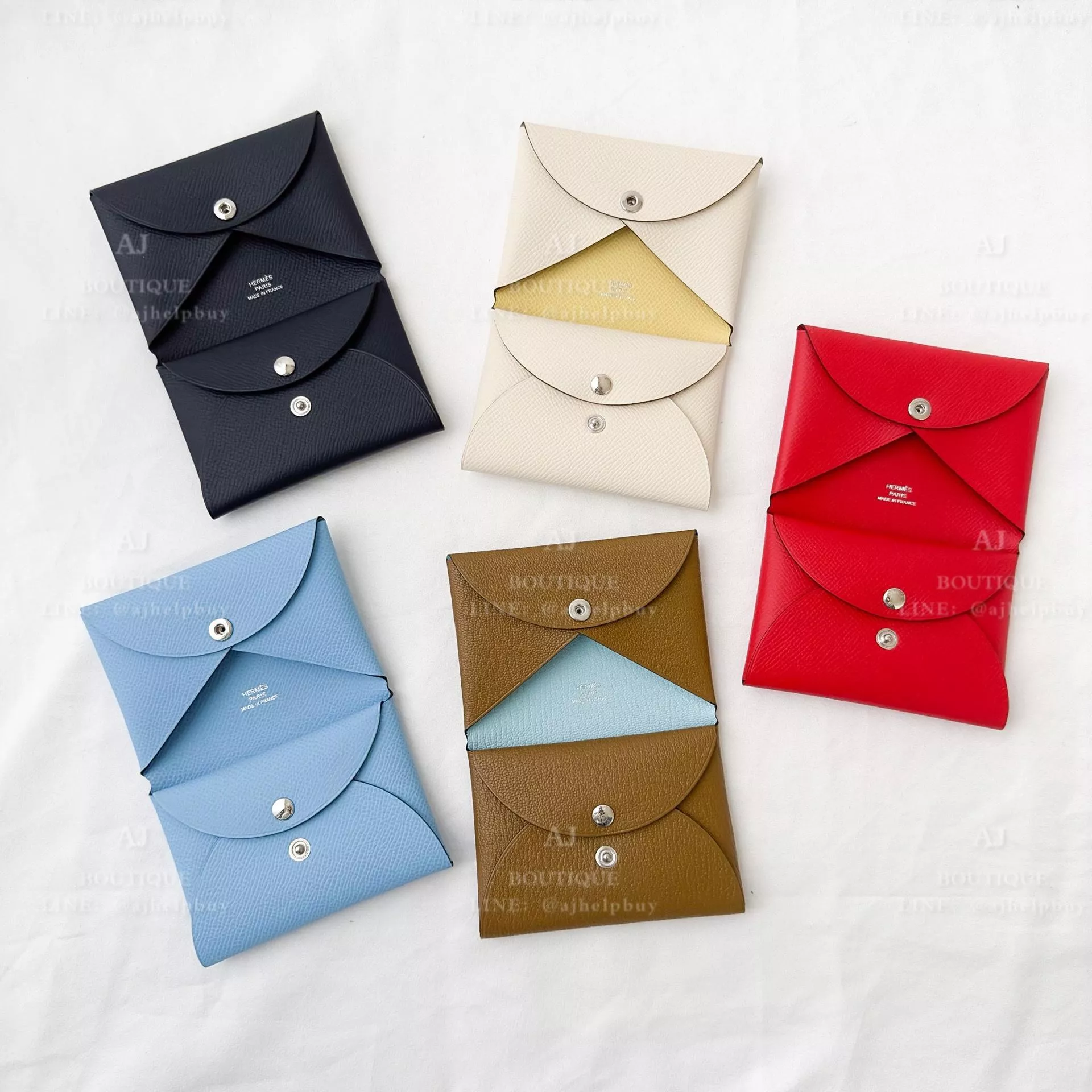 Hermes Calvi Duo 卡片零錢包 代購照片