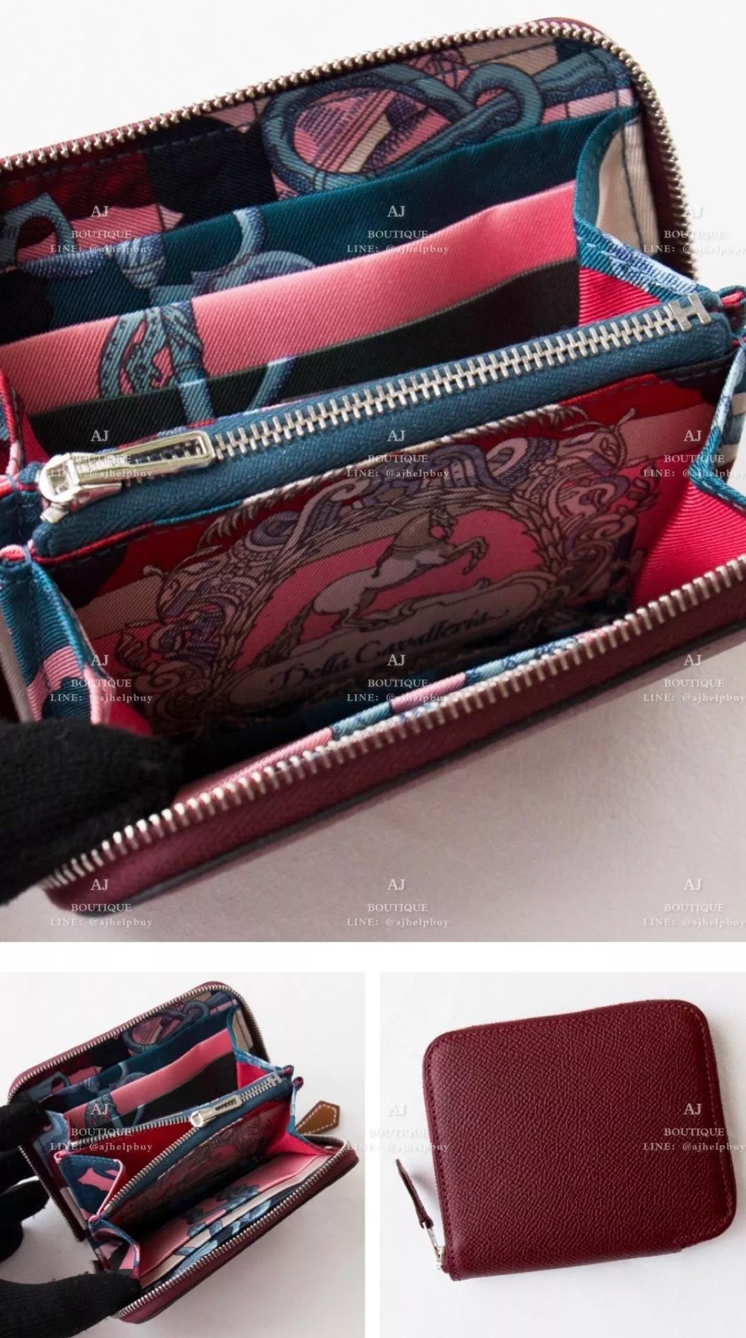 Hermes 絲巾短夾 代購照片