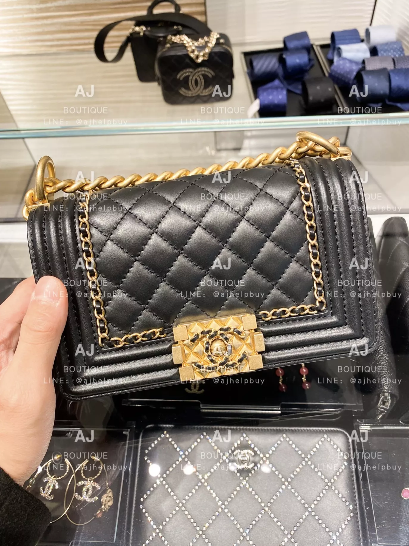Chanel Boy 20 季節款 代購照片