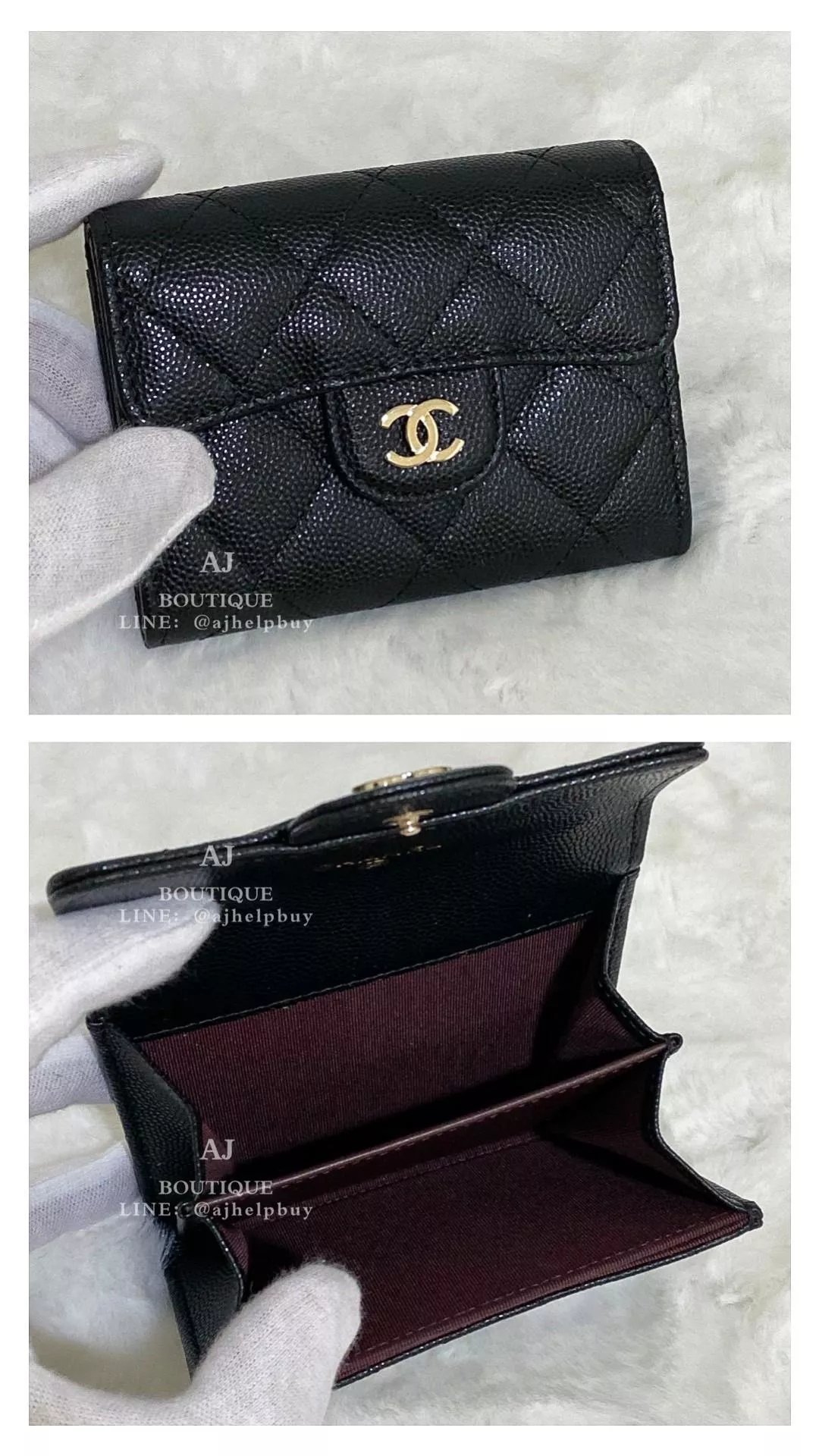 Chanel 經典款雙層卡包 代購照片