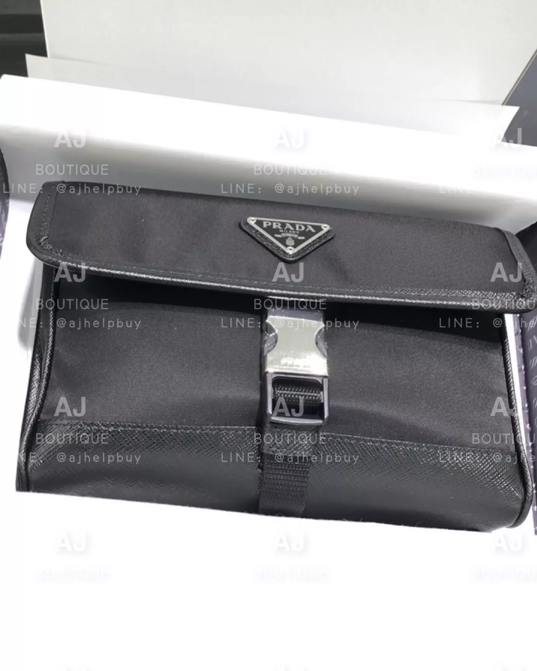 Prada 男款隨身手機包 ☑️客訂留好 代購照片2