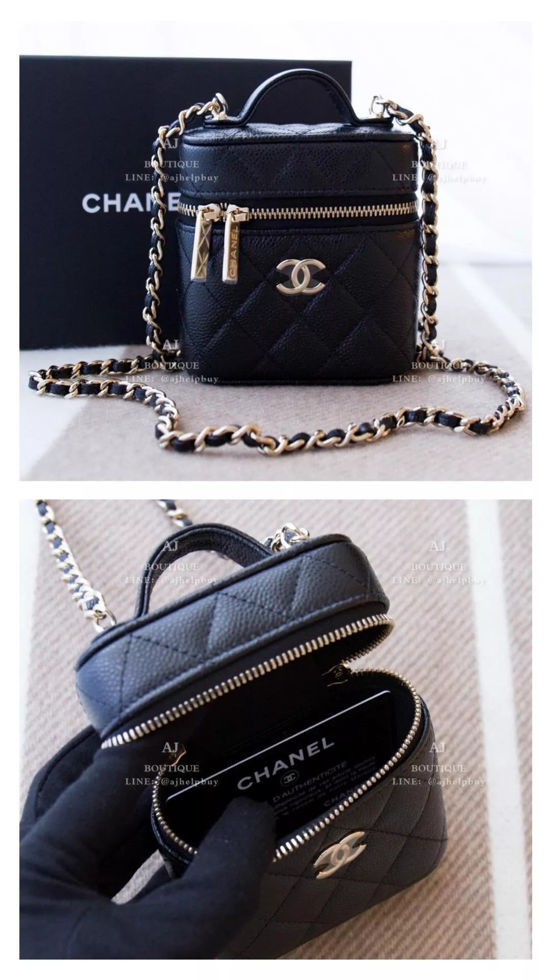 Chanel Mini 提把 Woc 代購照片
