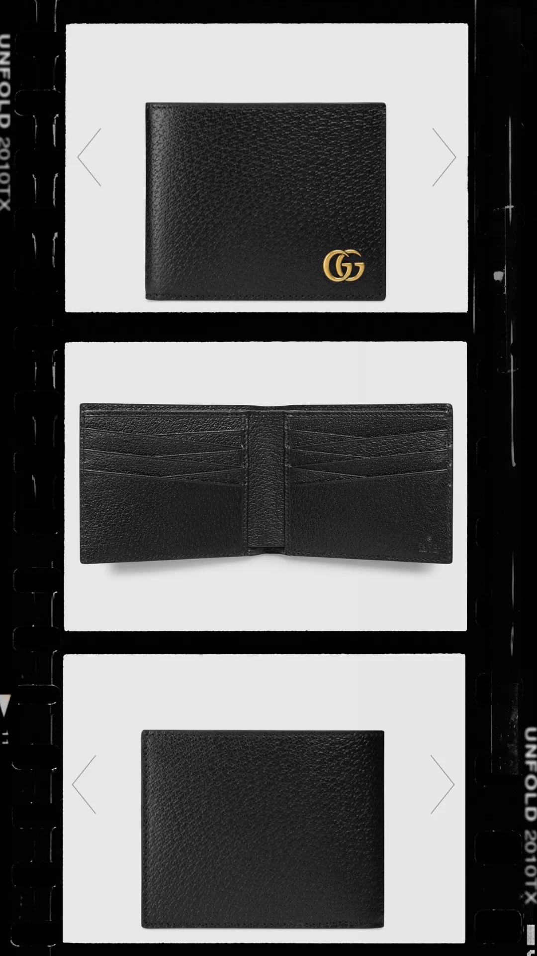 Gucci 男款12卡短夾 代購照片2
