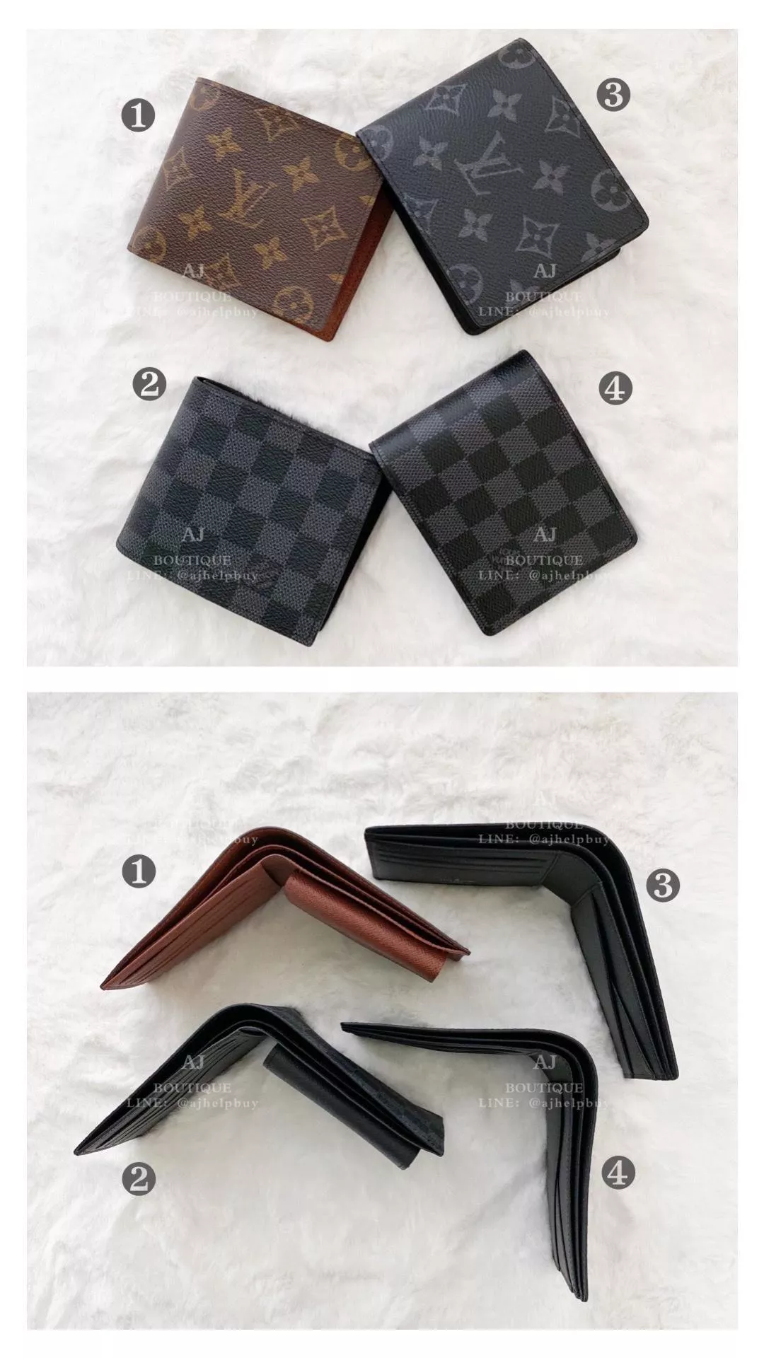 Lv Louis Vuitton 男款短夾 代購照片