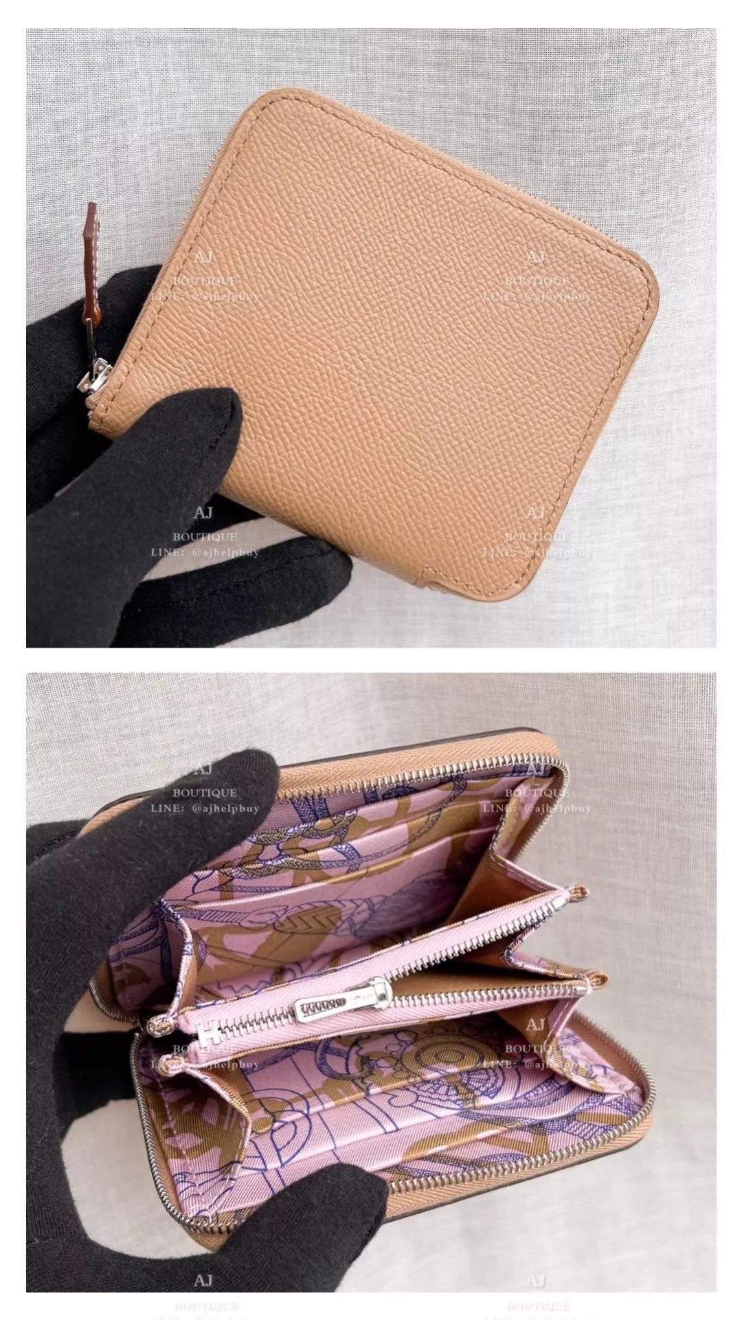 Hermes 絲巾短夾 代購照片