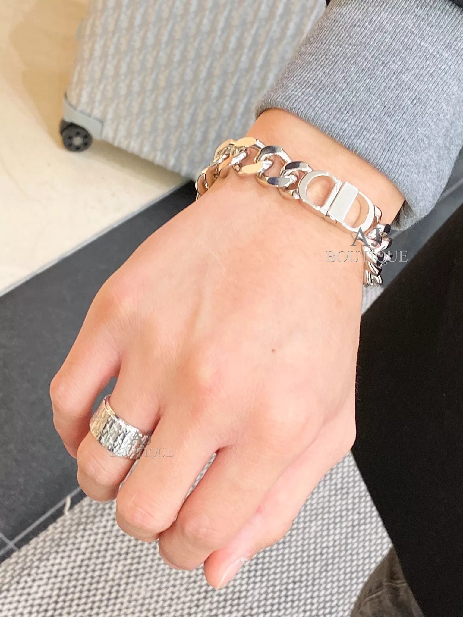 Dior Men Bracelet Lady 男款手鍊和女款項鍊 ☑️ 代購照片