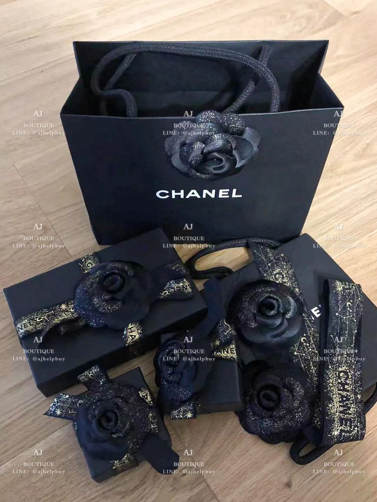 Chanel 聖誕包裝 來摟 代購照片
