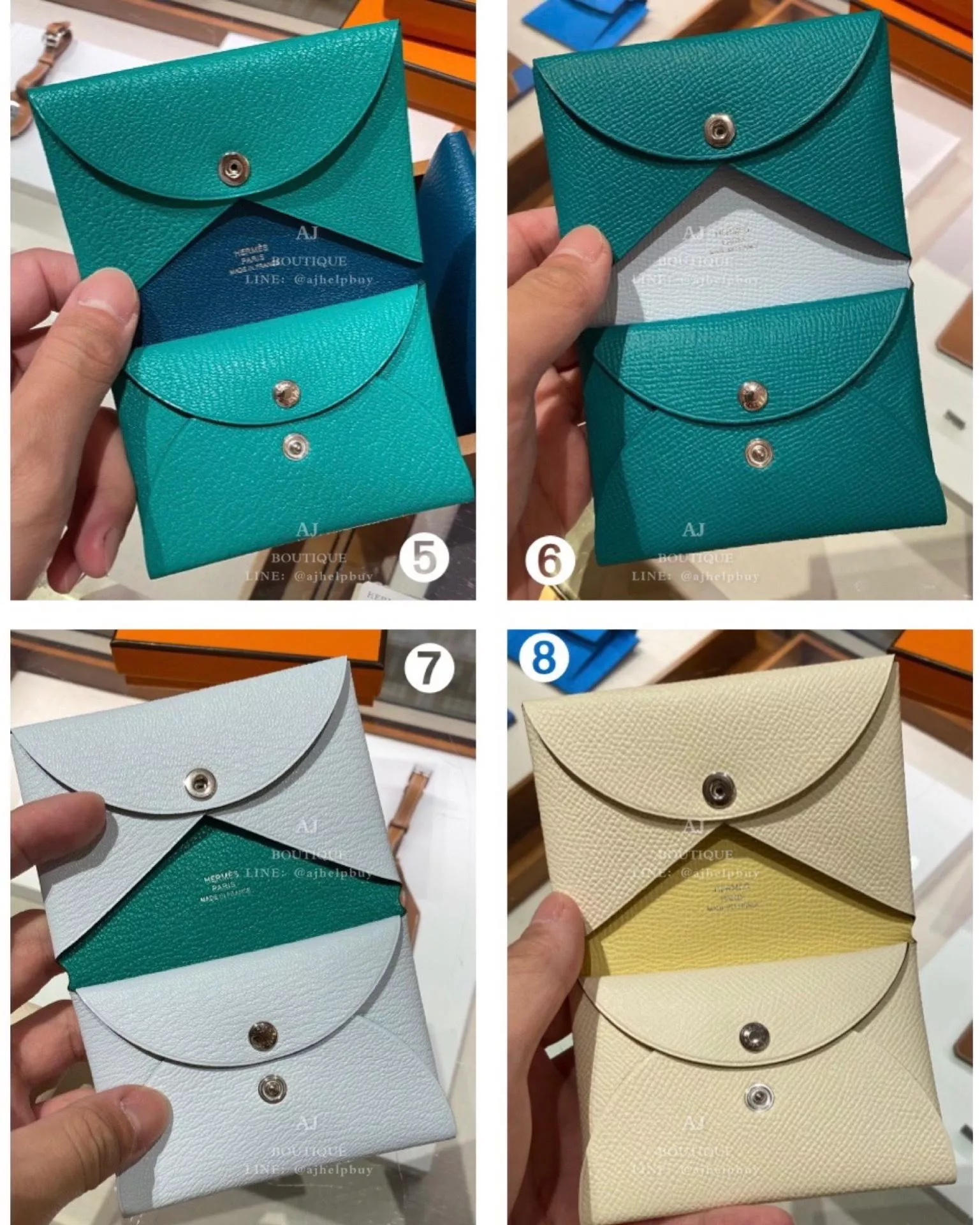 Hermes Calvi Duo 多色齊發 代購照片2