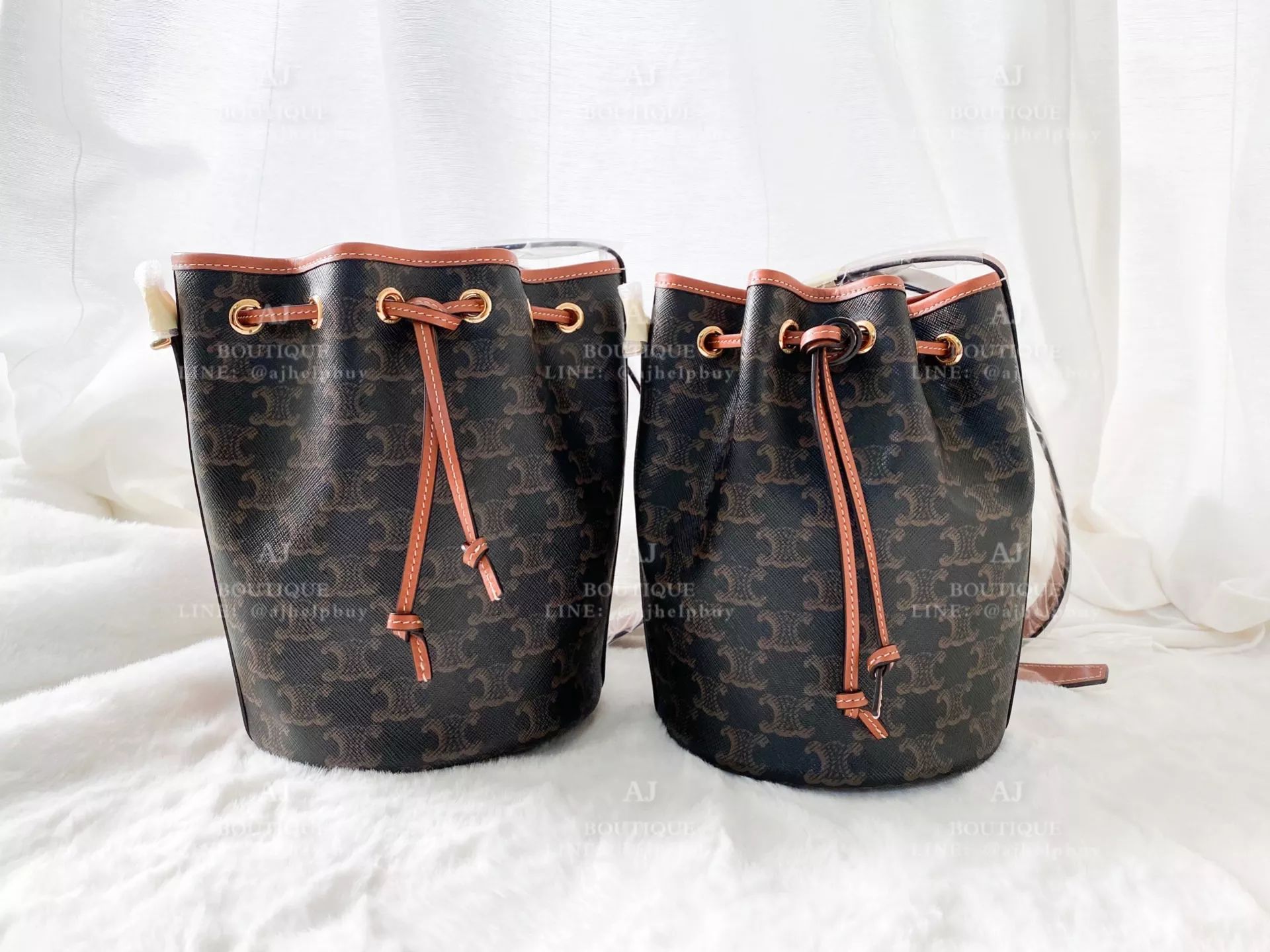 Celine Triomphe 老花小水桶 代購照片