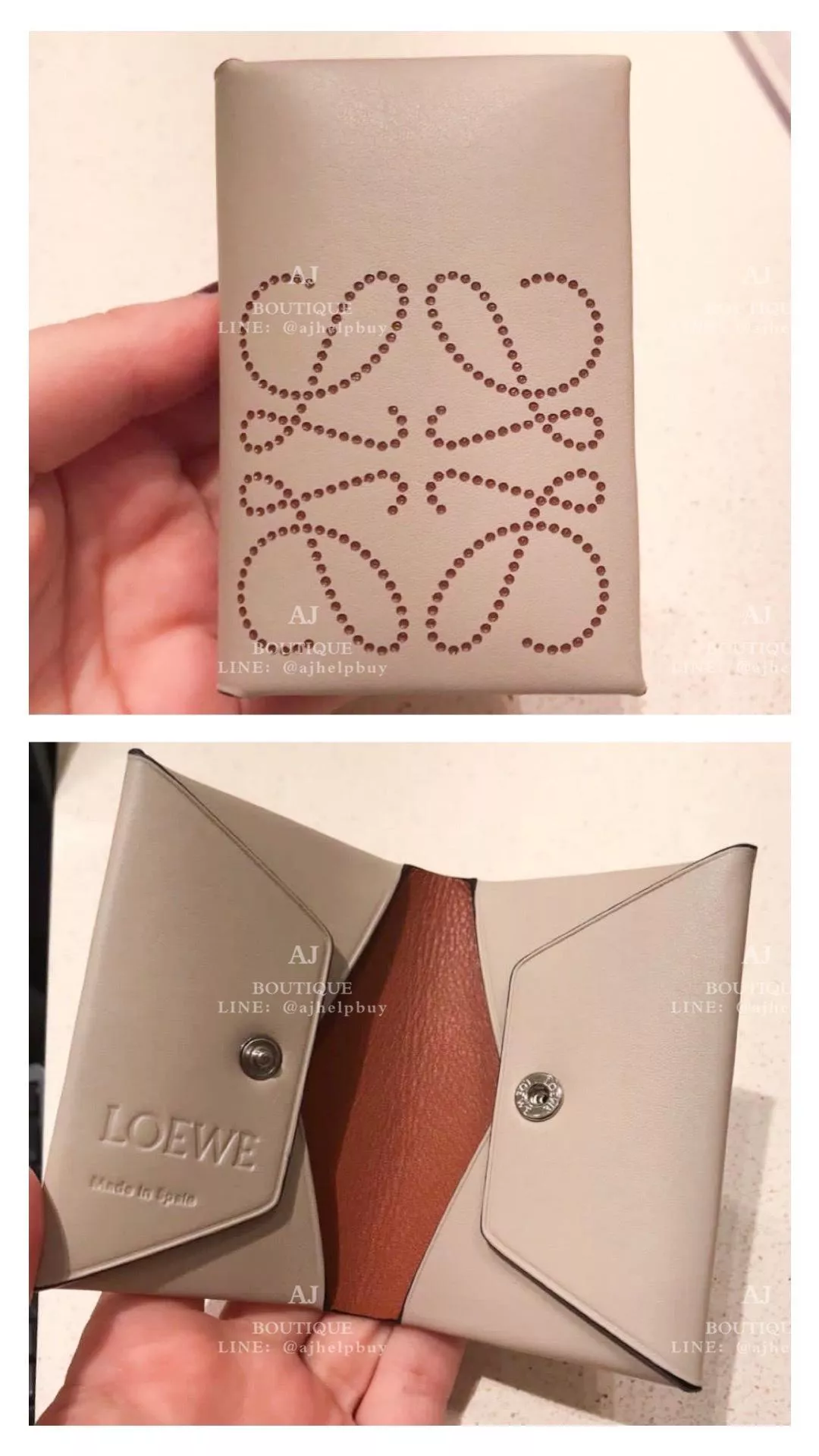 Loewe 新款大Logo卡包 代購照片