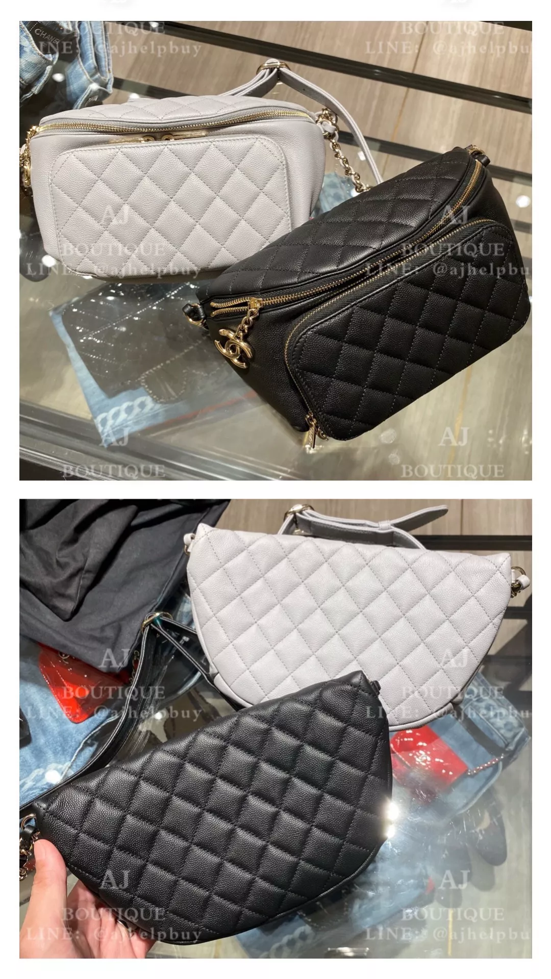 Chanel 經典款腰包 代購照片