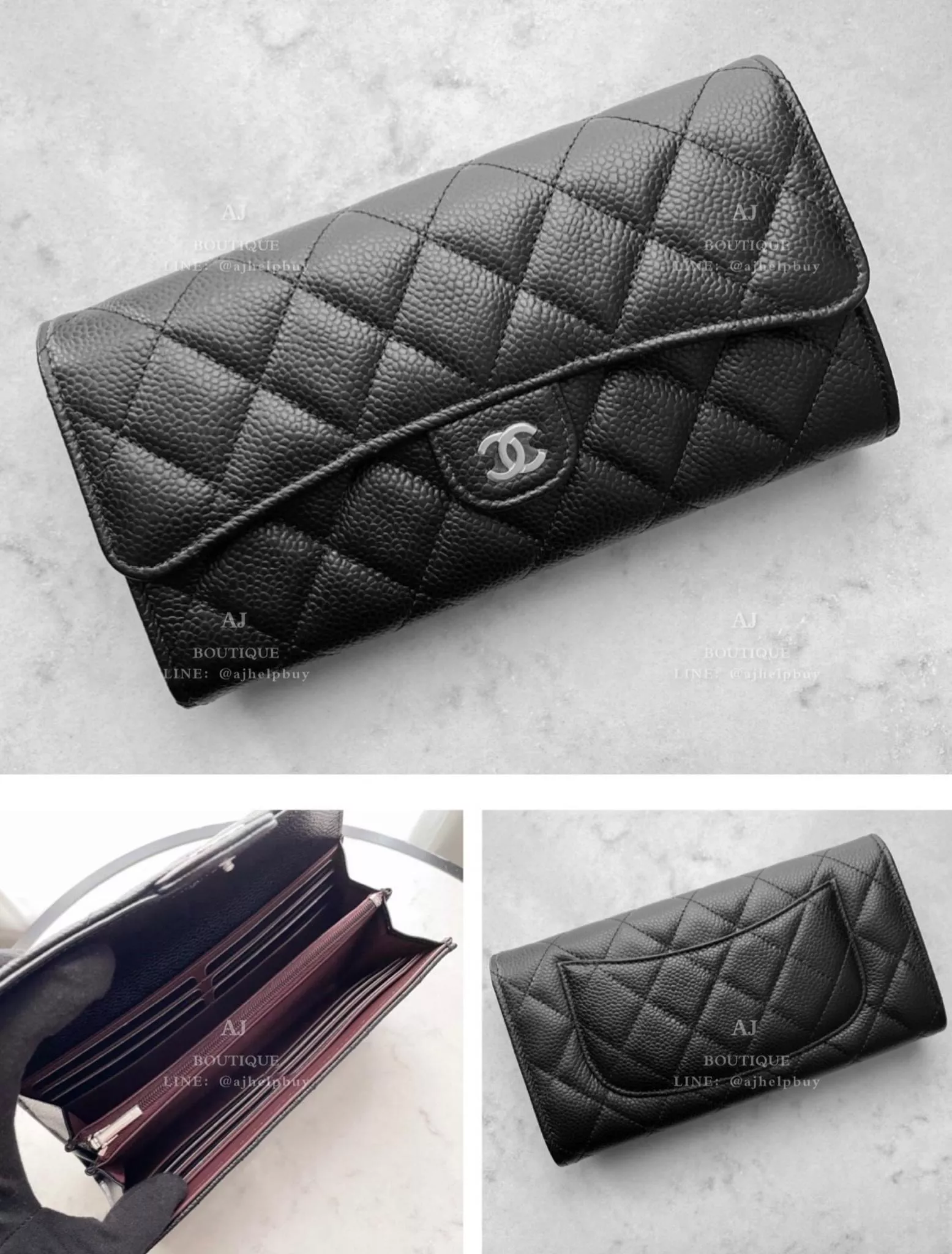 Chanel 經典款 長夾 代購照片